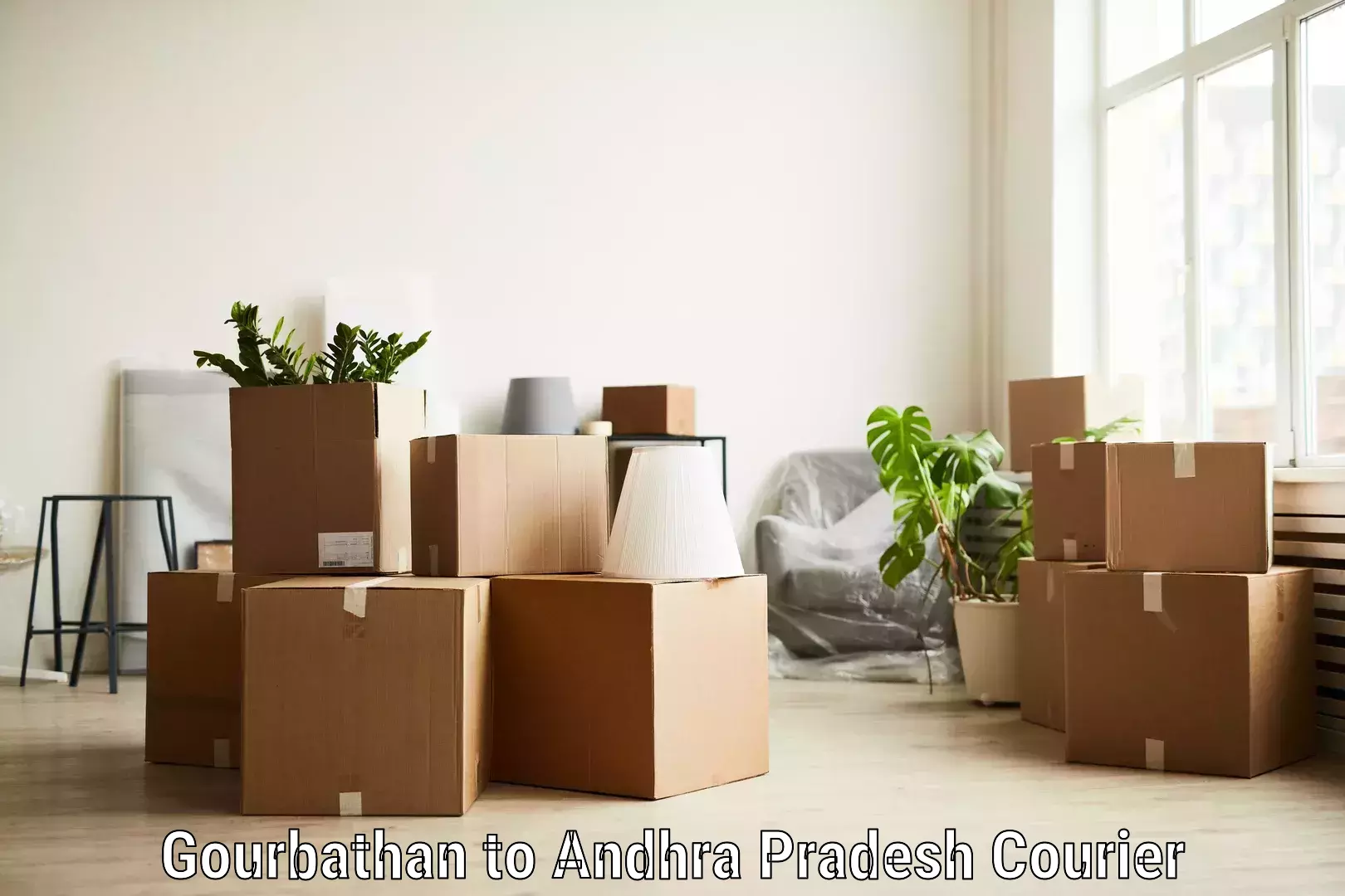 Advanced shipping services Gourbathan to West Godavari