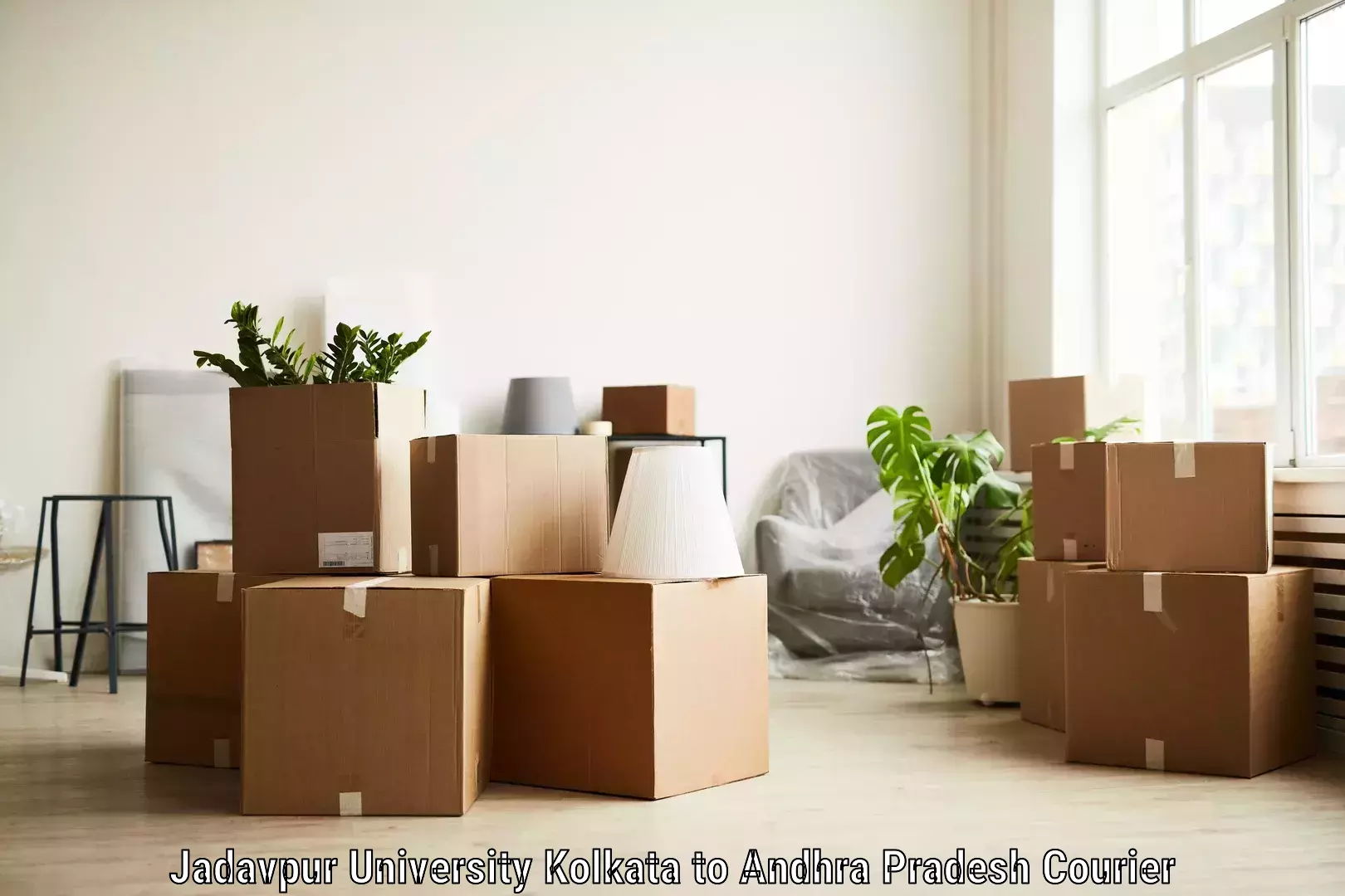 Express logistics service Jadavpur University Kolkata to Gandhi Institute of Technology and Management Visakhapatnam