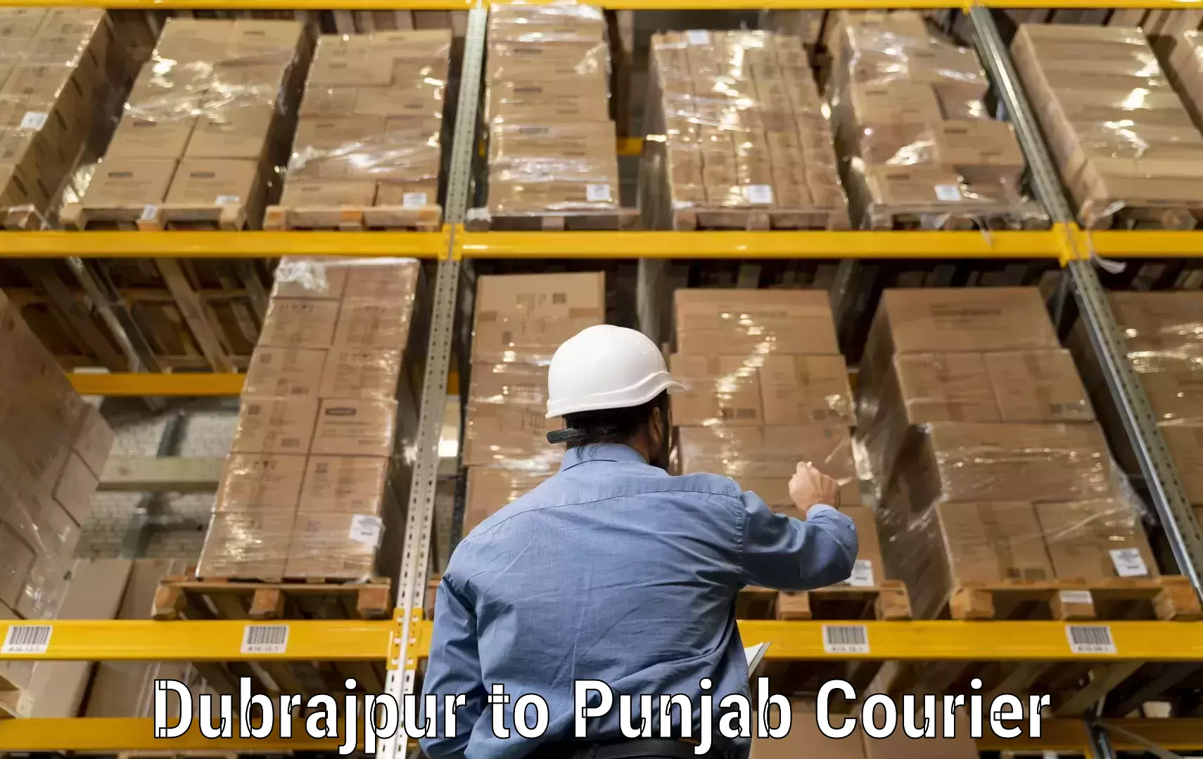 Custom courier solutions in Dubrajpur to Patiala