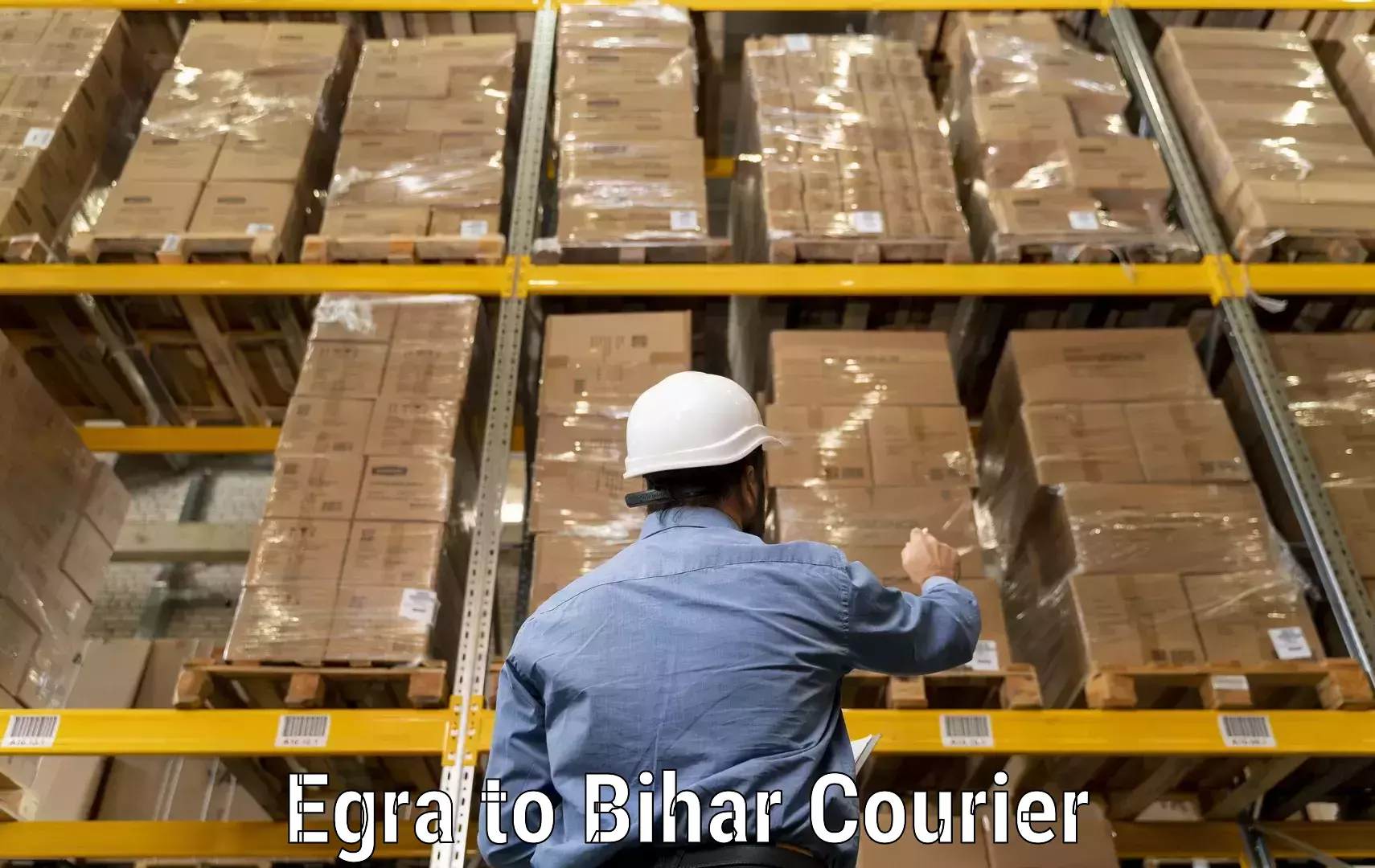 Cost-effective courier options Egra to Pakribarawan