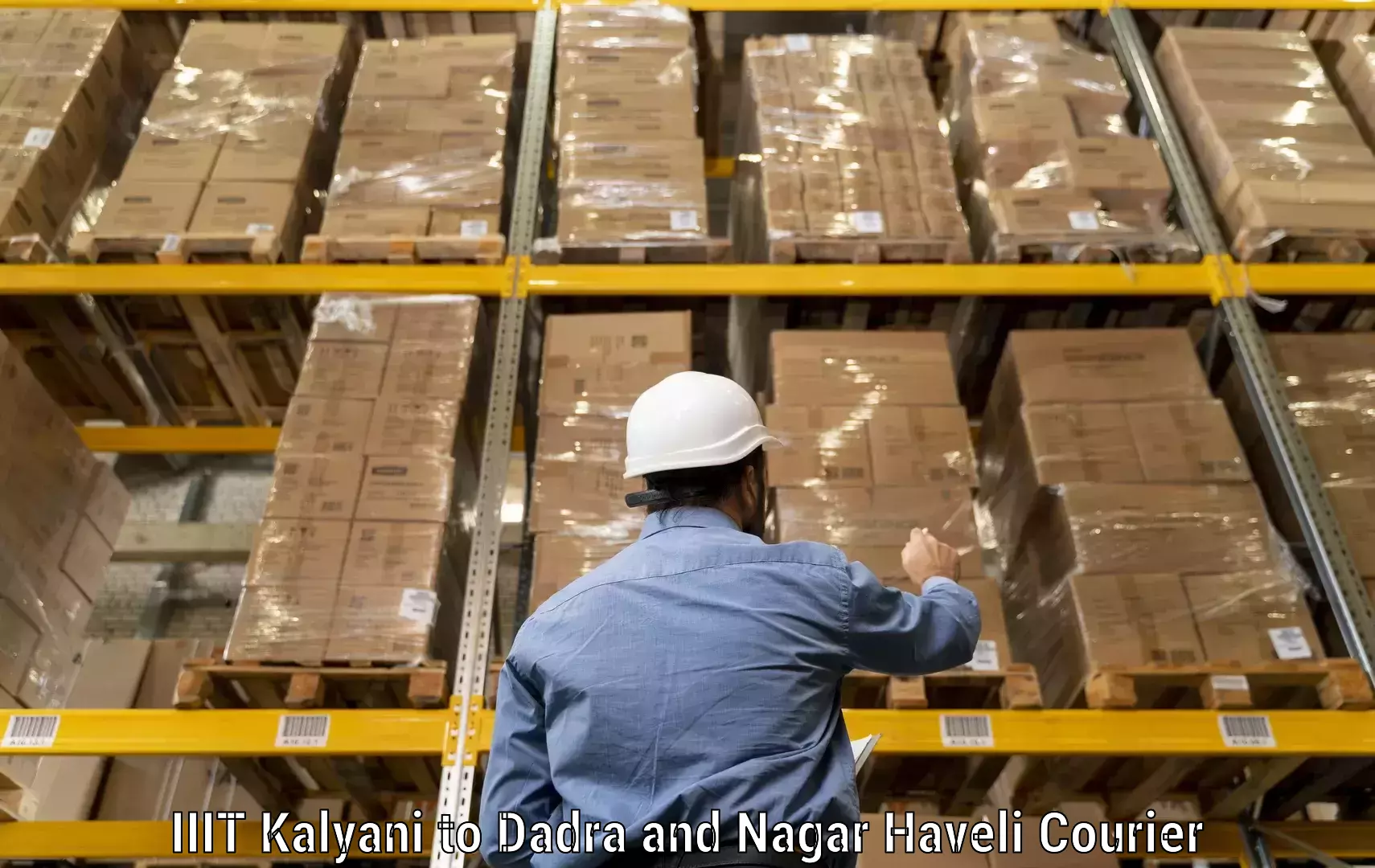 High-capacity shipping options IIIT Kalyani to Silvassa