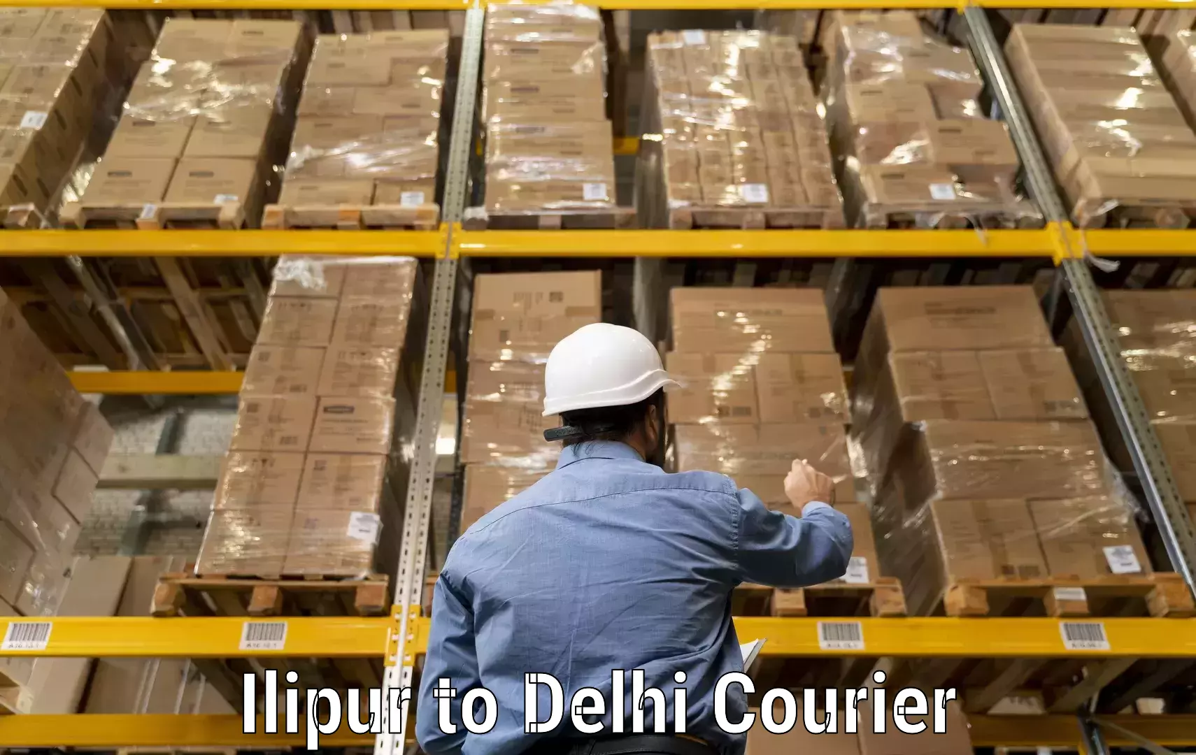 Optimized courier strategies Ilipur to IIT Delhi