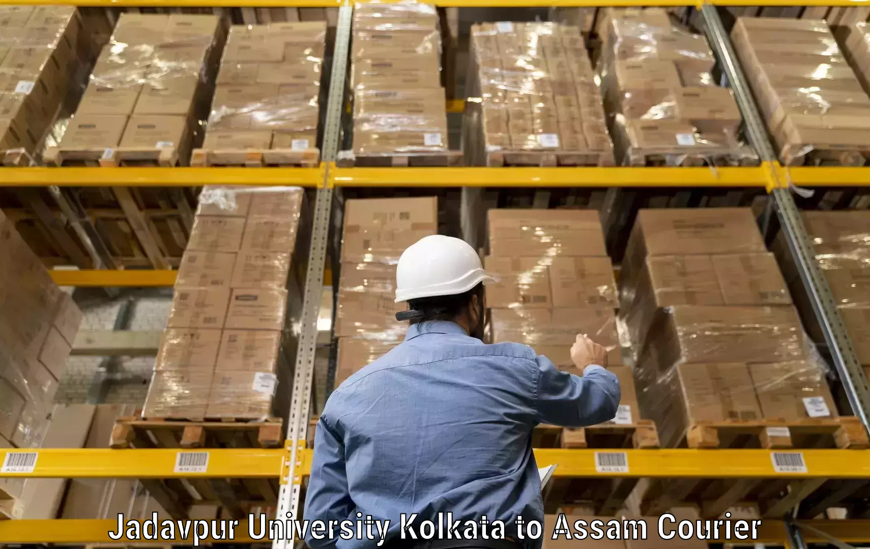 Seamless shipping experience Jadavpur University Kolkata to Assam