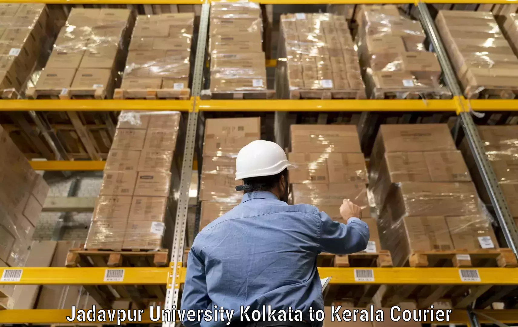 Rapid shipping services Jadavpur University Kolkata to Poojapura