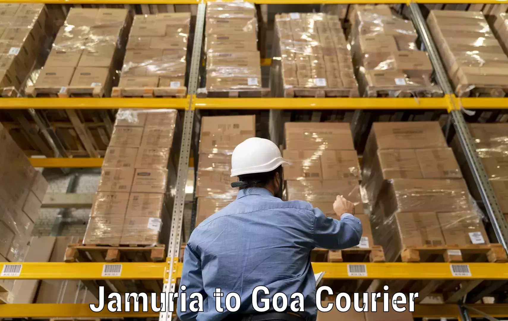 Efficient courier operations Jamuria to Sanvordem