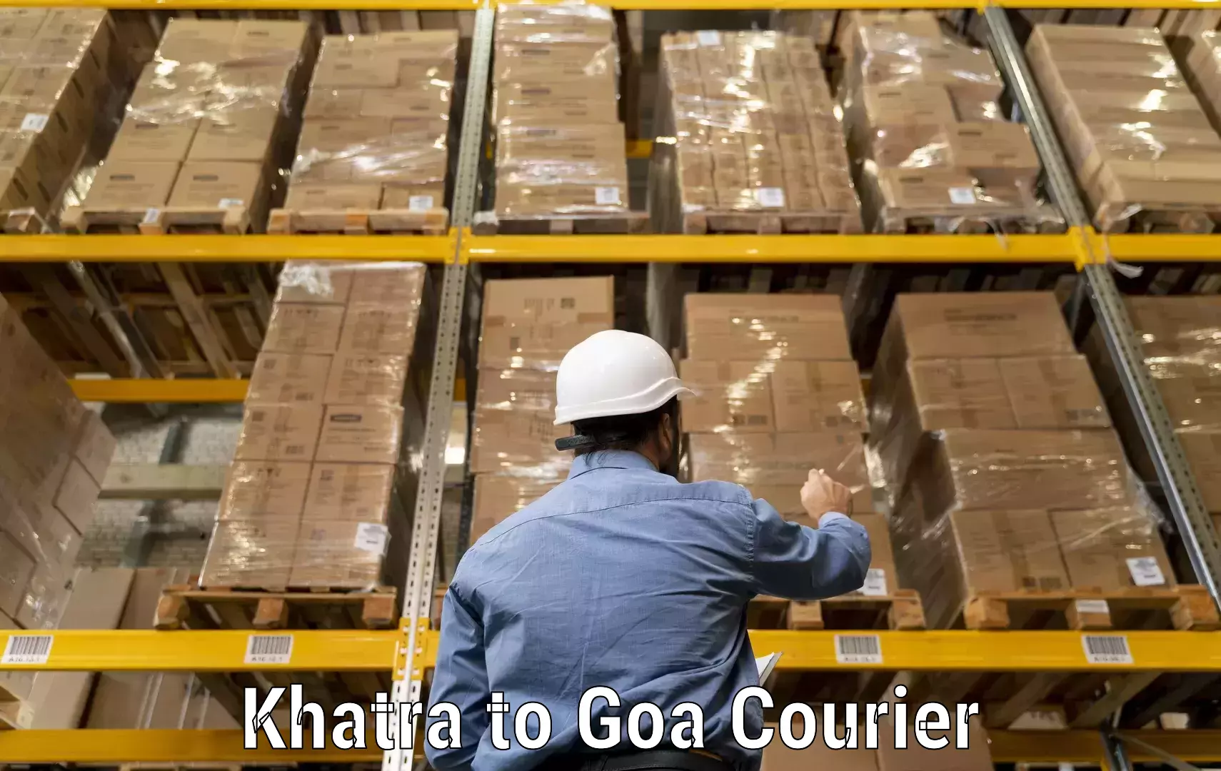 Flexible shipping options Khatra to Mormugao Port