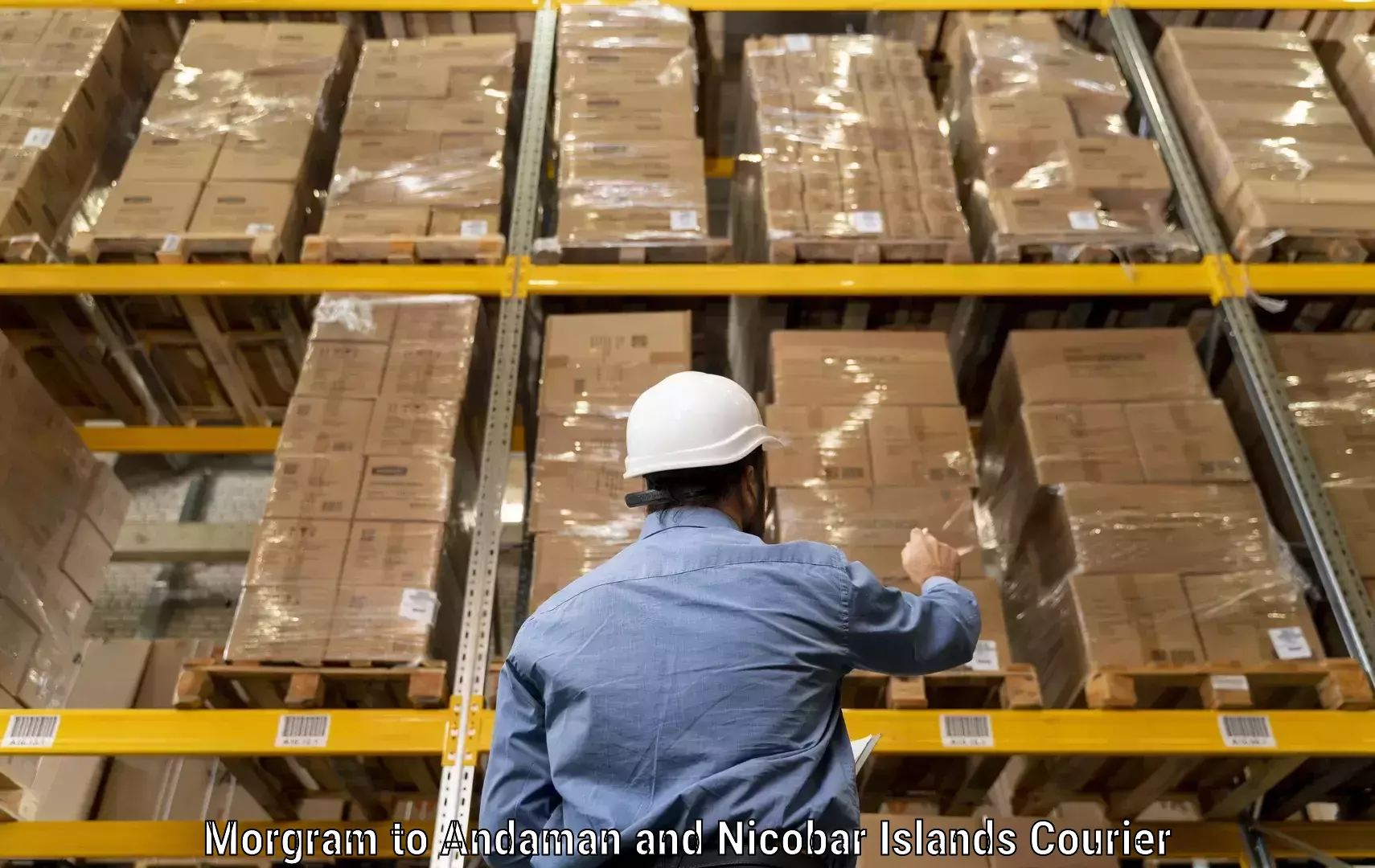 International shipping rates Morgram to Nicobar