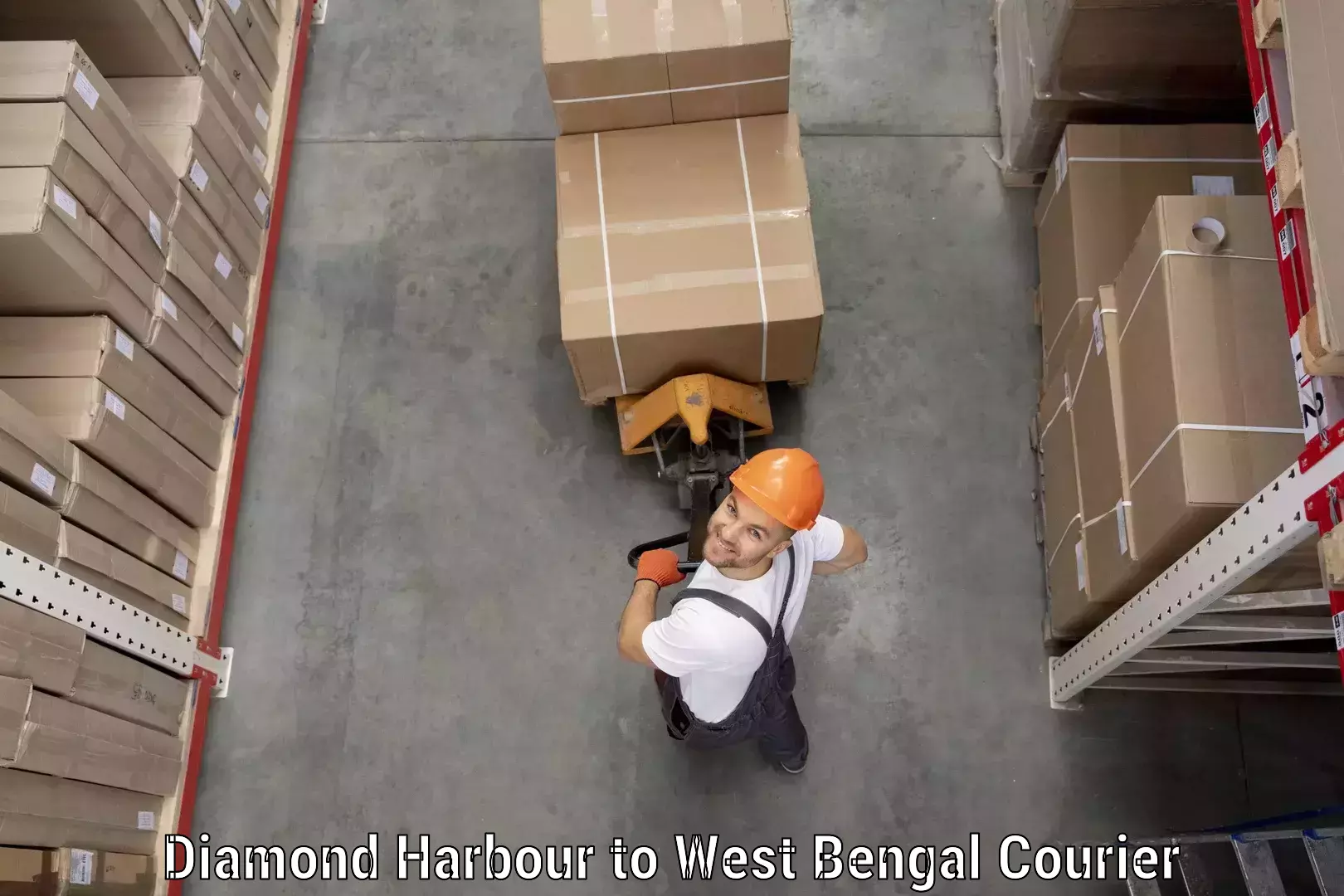 Doorstep parcel pickup in Diamond Harbour to Para Purulia