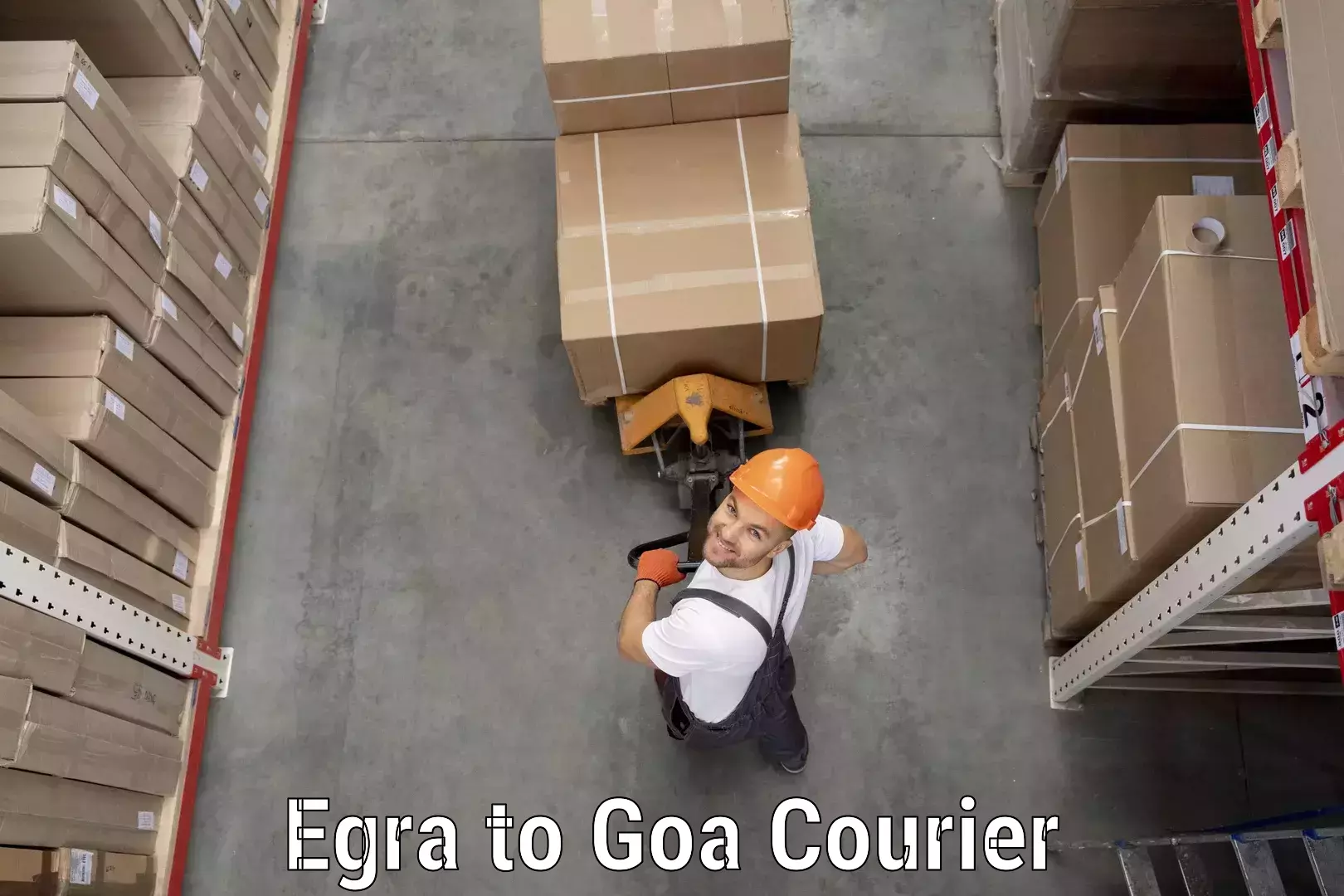 Premium delivery services in Egra to Goa