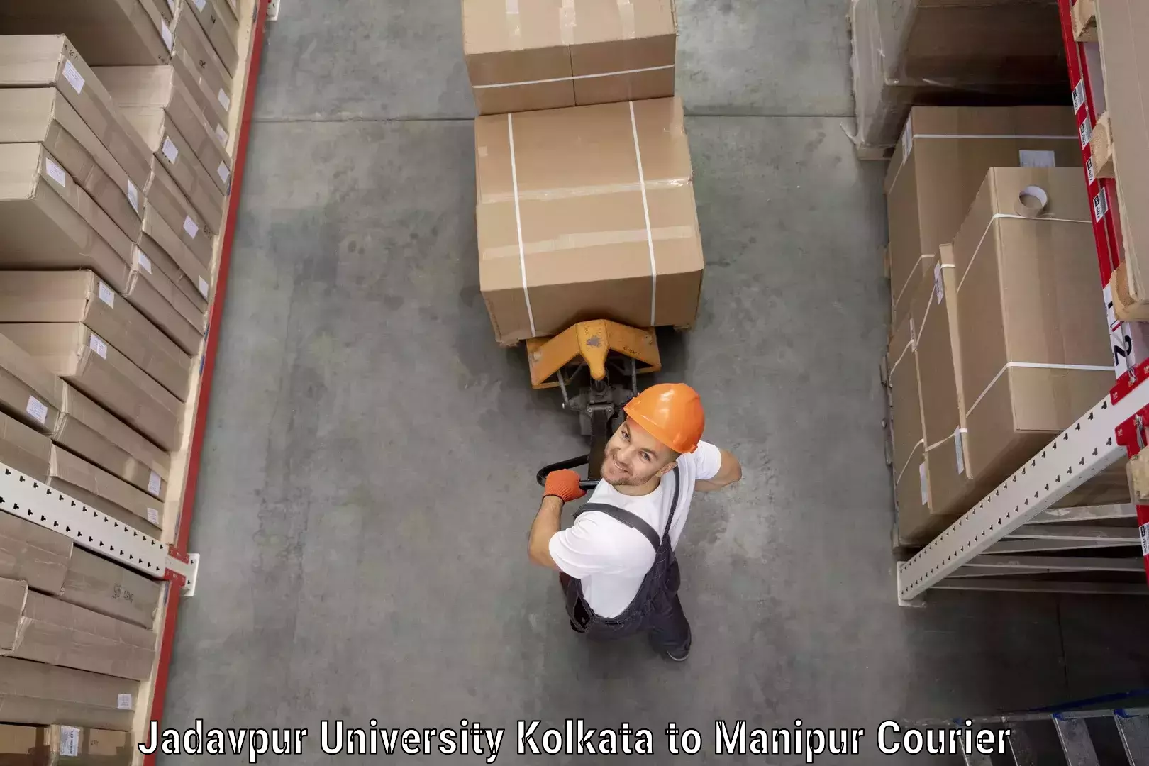 Parcel handling and care Jadavpur University Kolkata to Kangpokpi