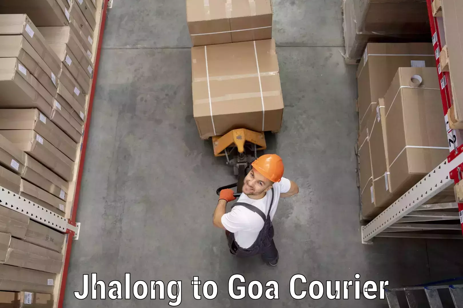 Next day courier Jhalong to Mormugao Port