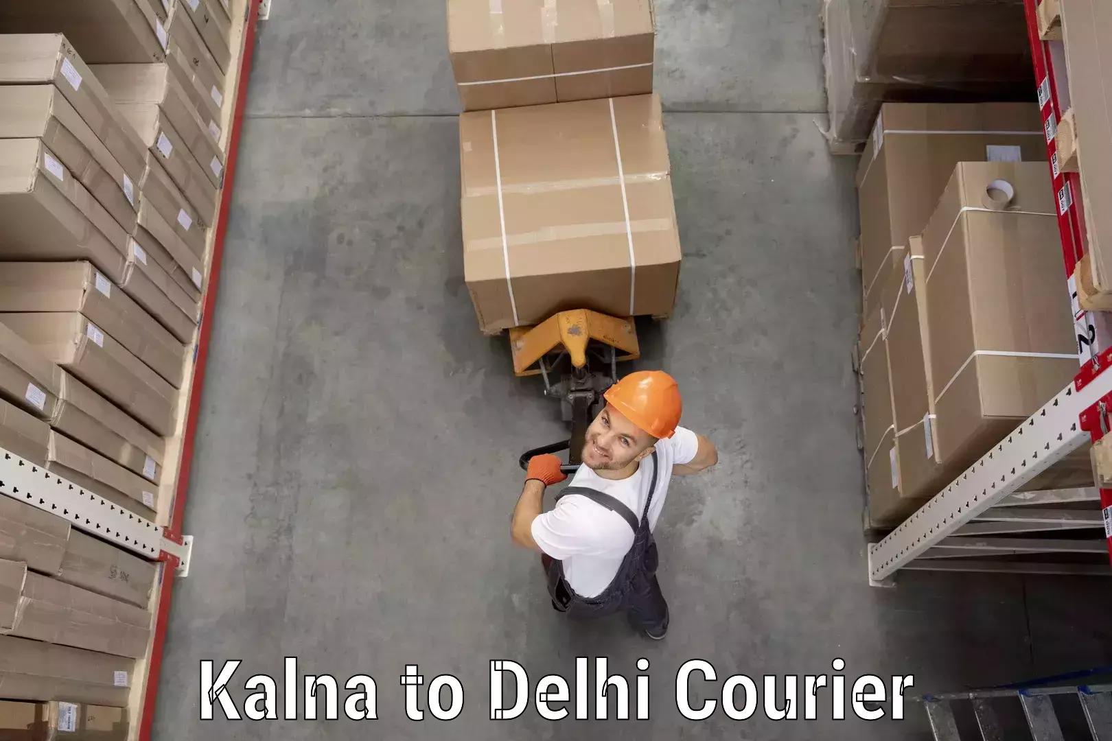 Next-day freight services Kalna to Delhi