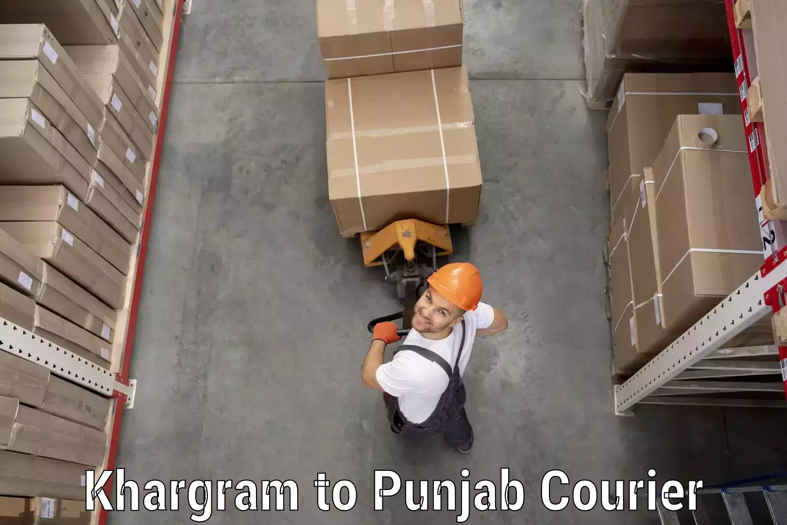Parcel delivery Khargram to Batala