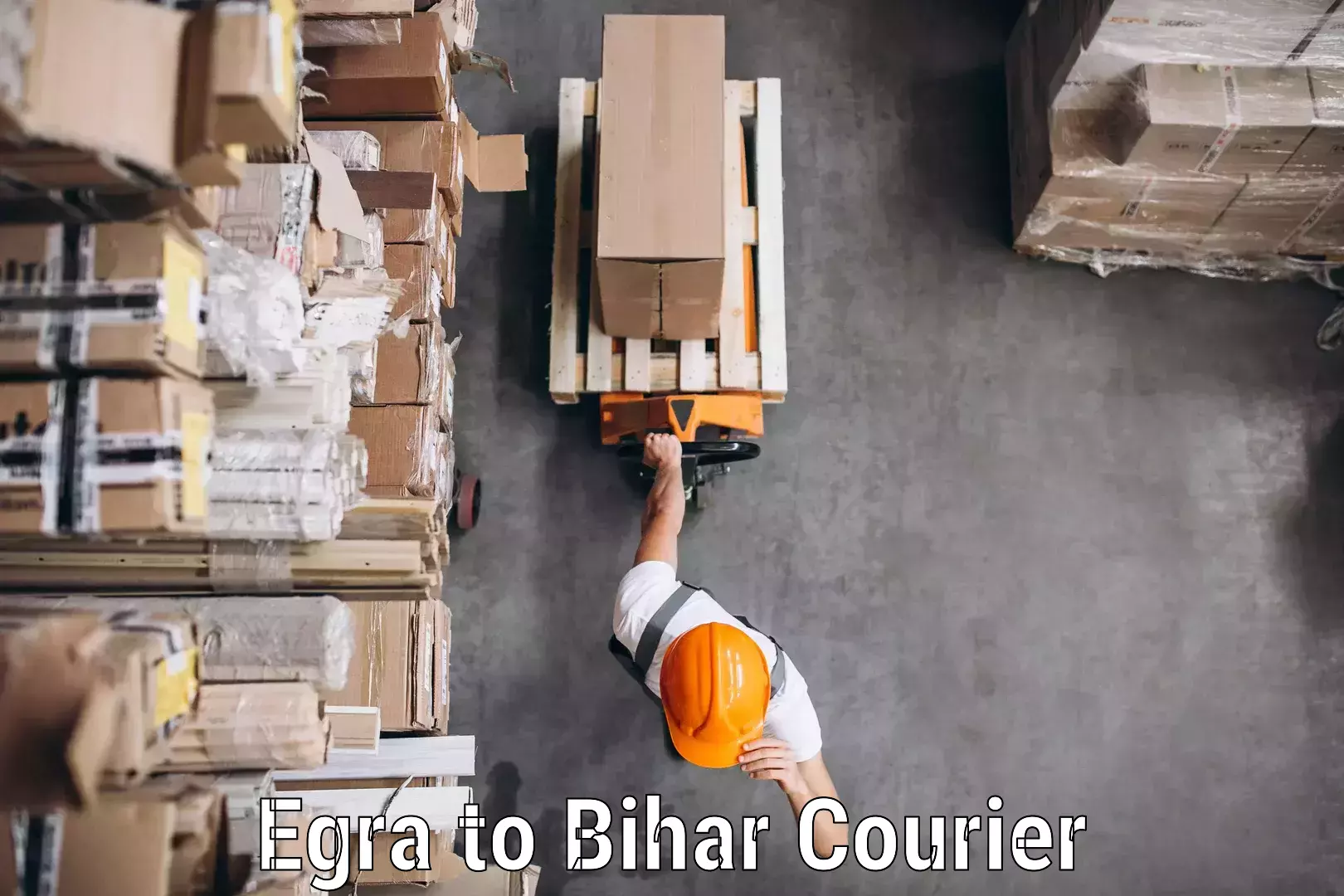 Custom shipping services Egra to Bihar