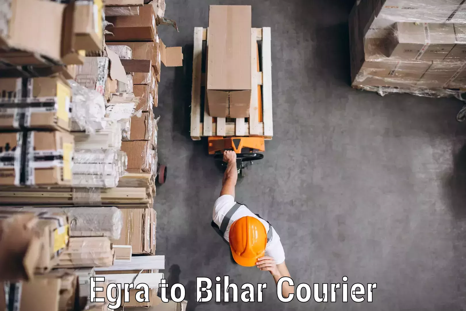 Efficient parcel service Egra to Khagaria