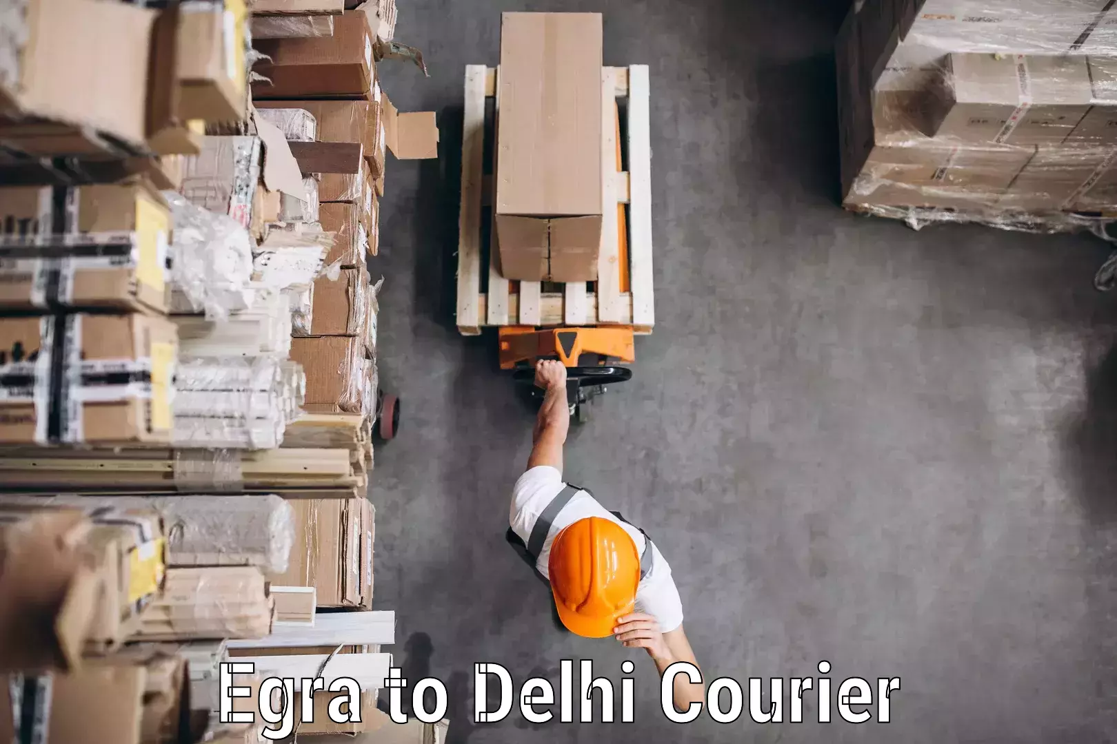 Global delivery options Egra to Ashok Vihar