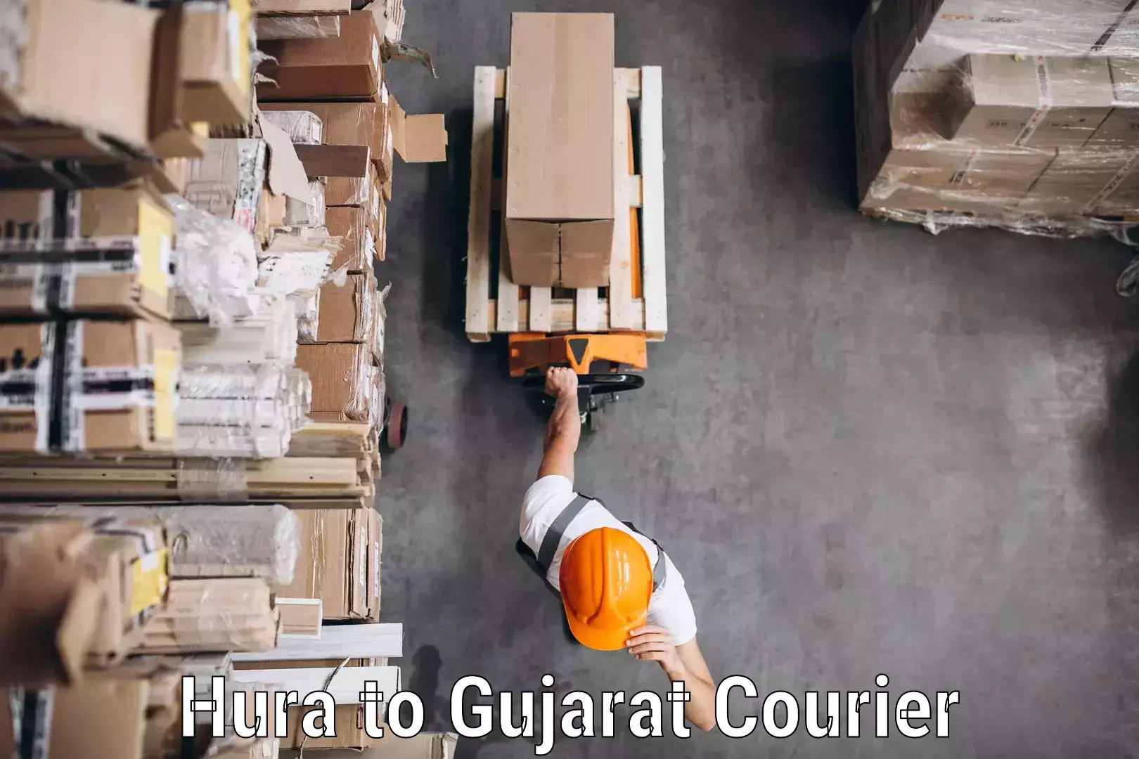 Online shipping calculator Hura to Dholera