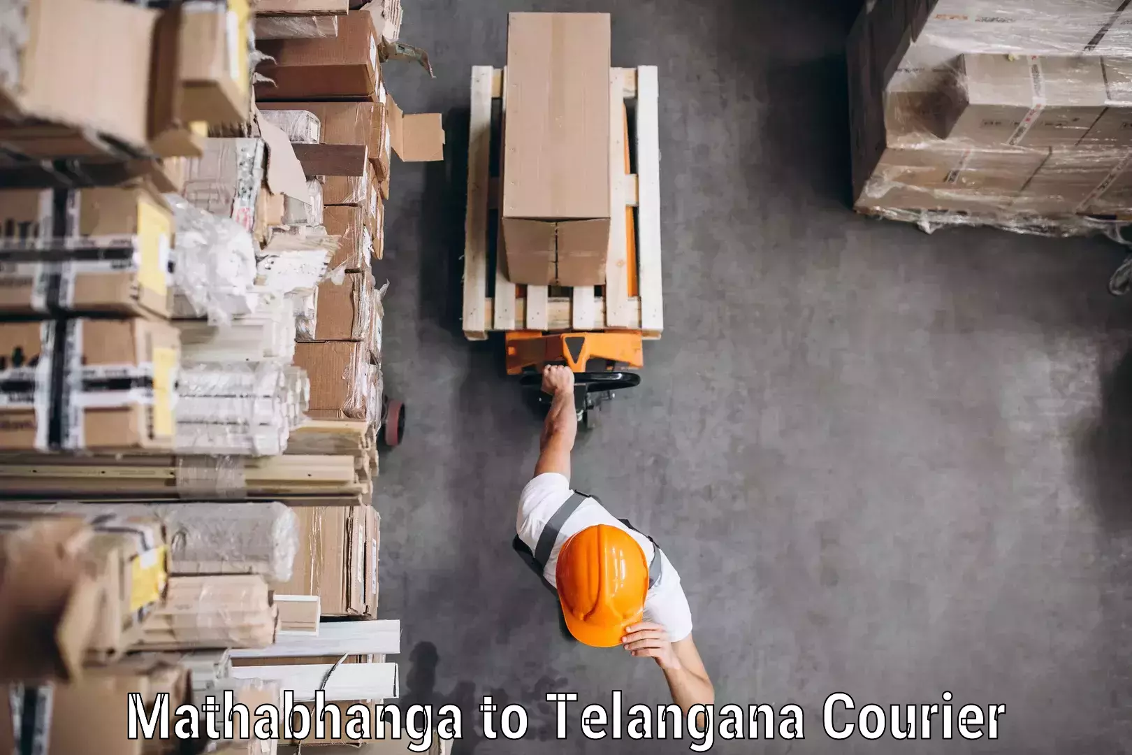 Parcel handling and care in Mathabhanga to Wanaparthy