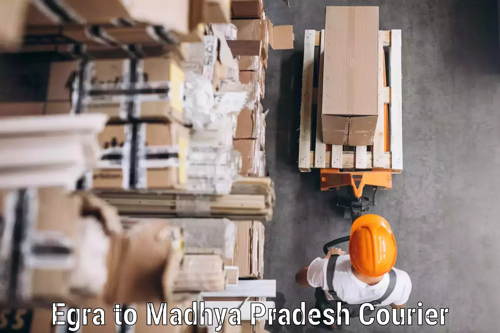 Digital courier platforms Egra to Madhya Pradesh