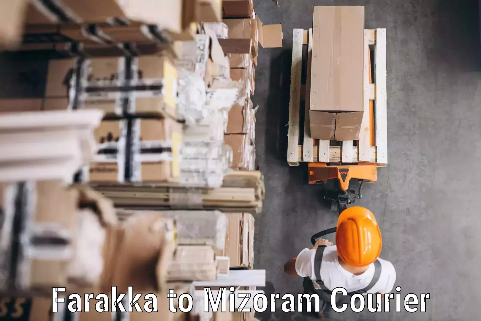 Business shipping needs Farakka to Mizoram
