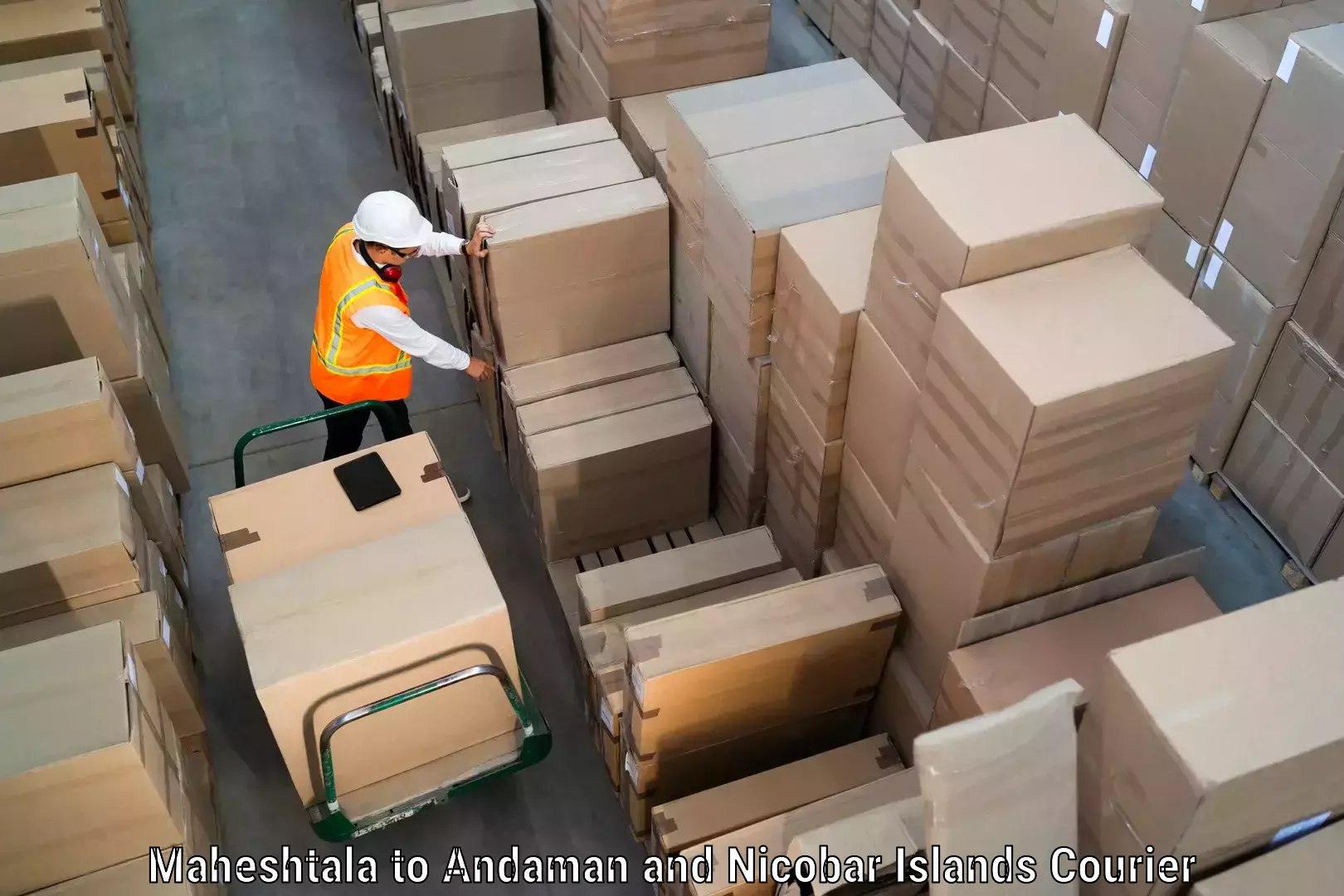 Sustainable shipping practices Maheshtala to Nicobar