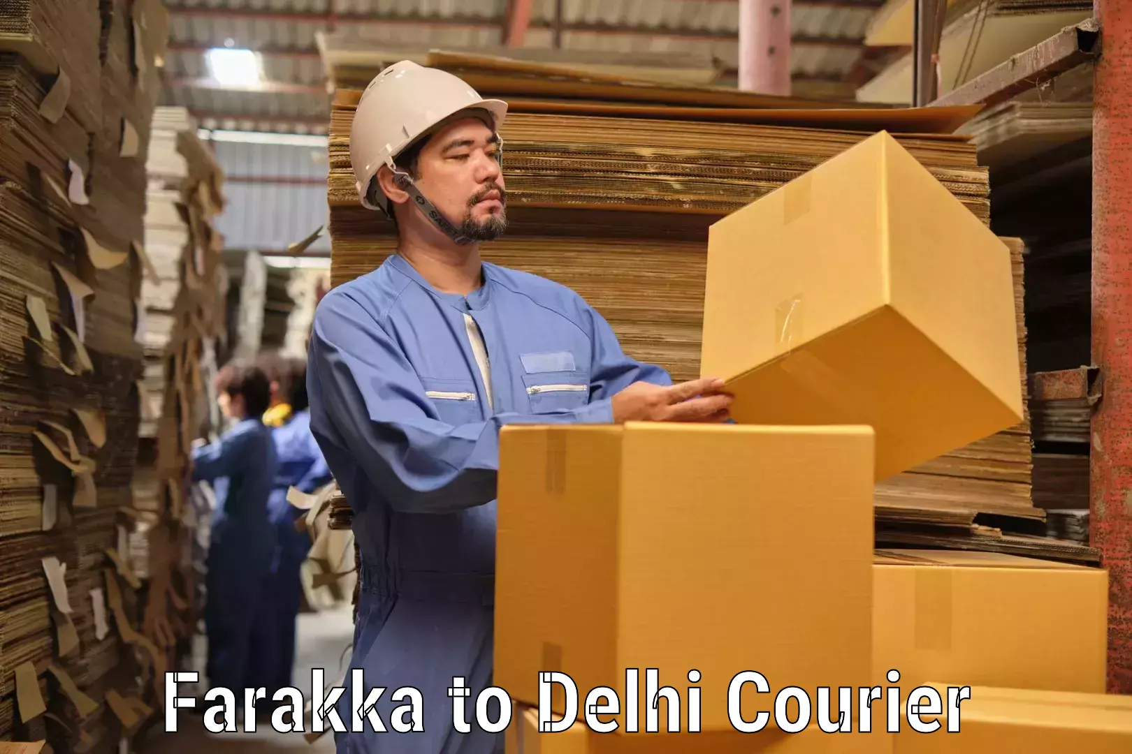Advanced shipping services Farakka to Delhi