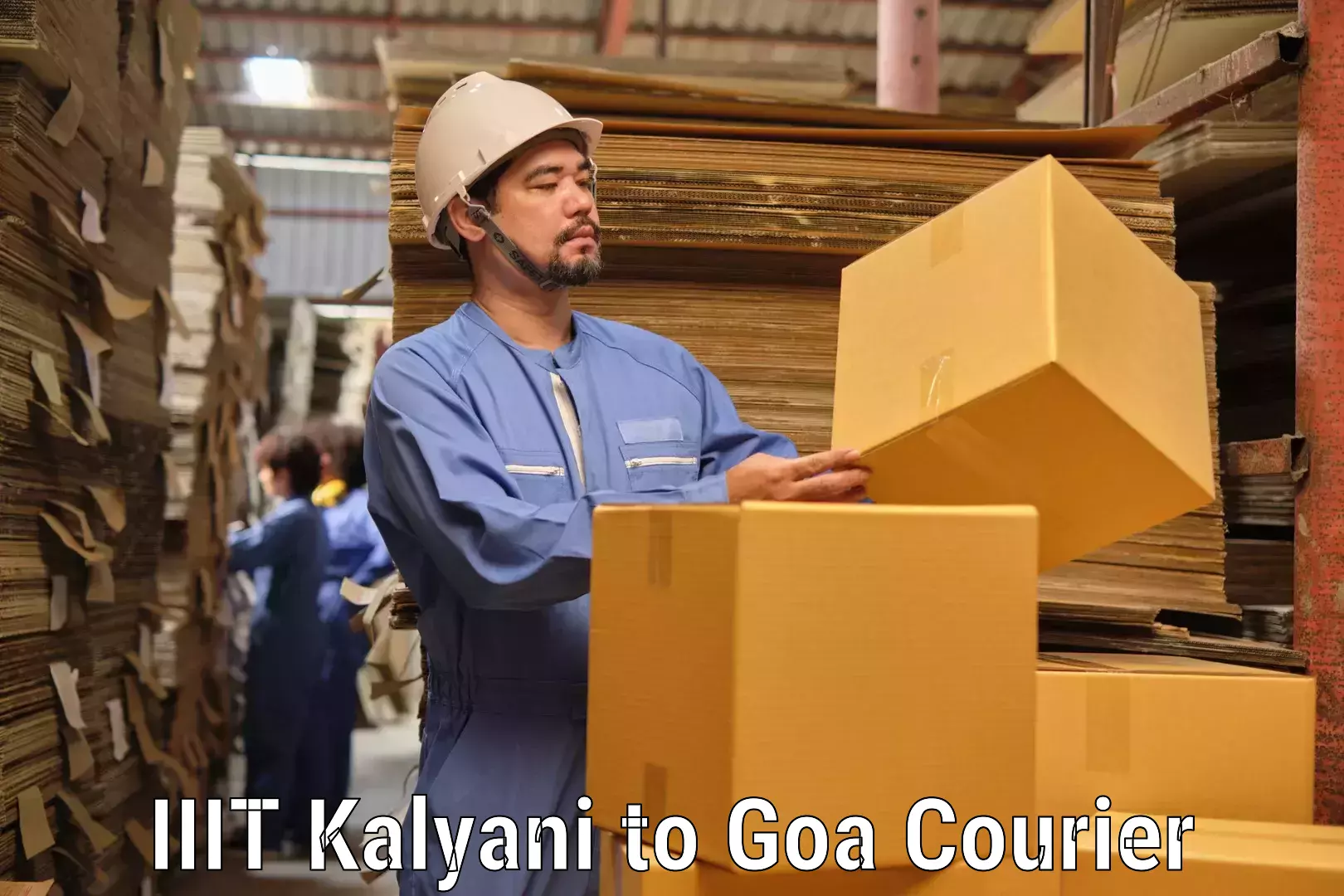 Package tracking IIIT Kalyani to Vasco da Gama