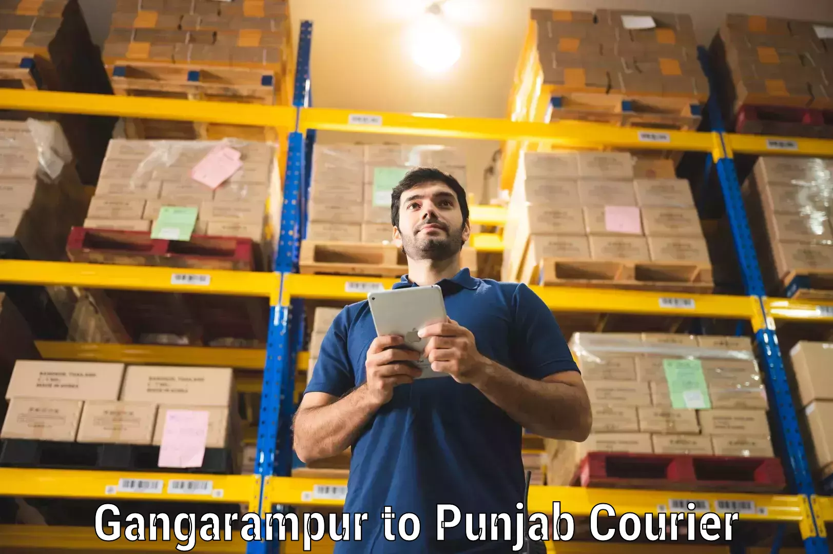 High-priority parcel service Gangarampur to Dera Bassi