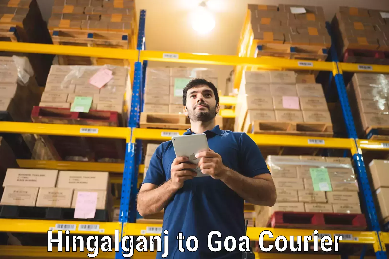 Fragile item shipping Hingalganj to Goa