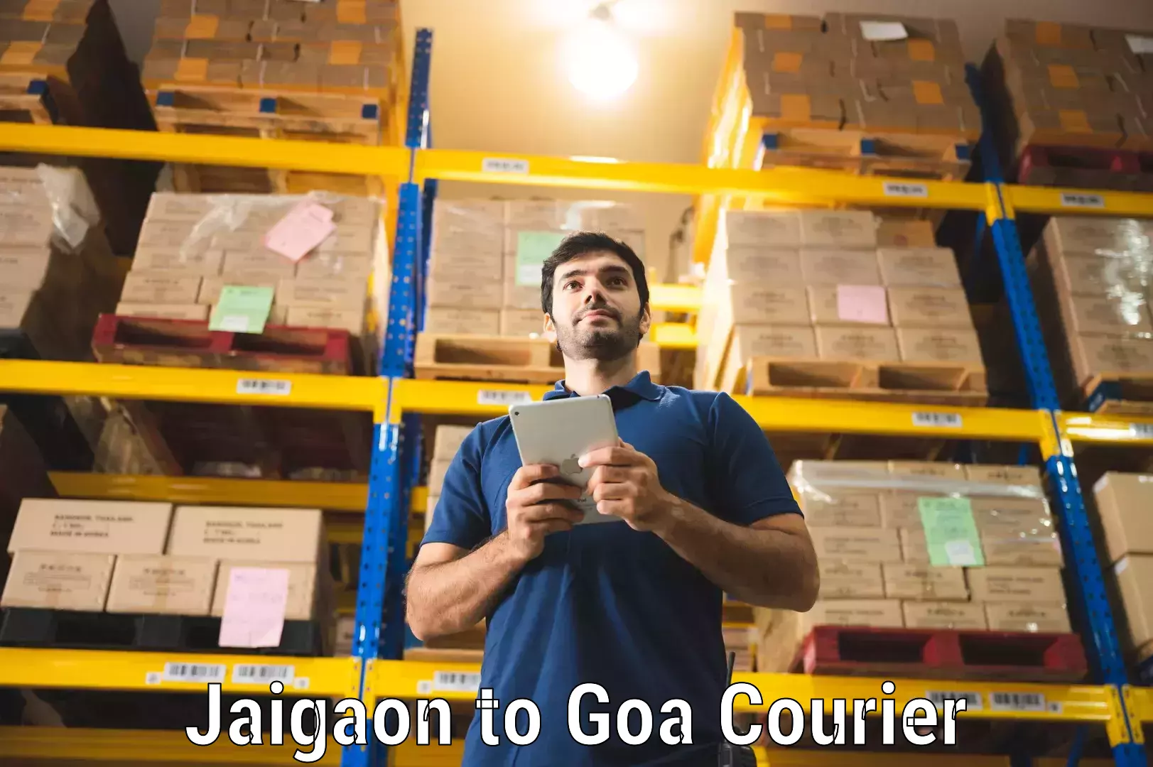 Global delivery options Jaigaon to IIT Goa