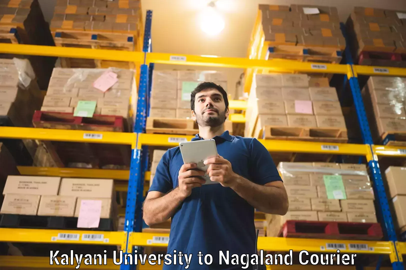 Efficient order fulfillment Kalyani University to Nagaland