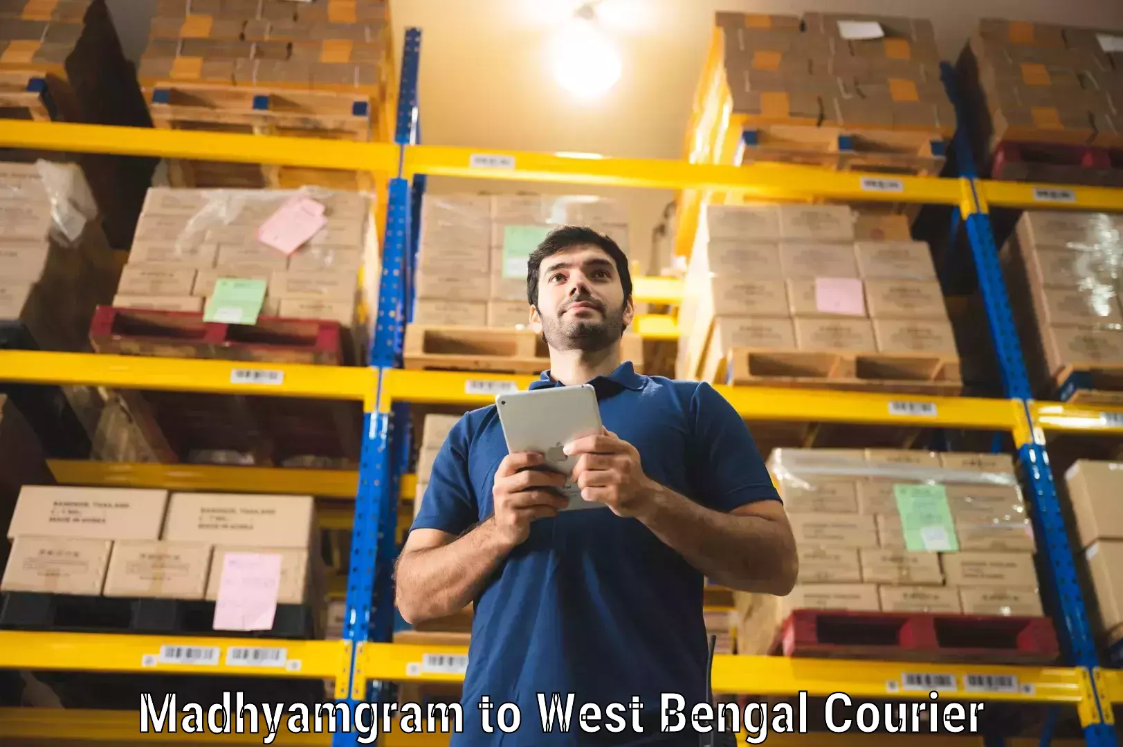 Advanced parcel tracking in Madhyamgram to Baruipur