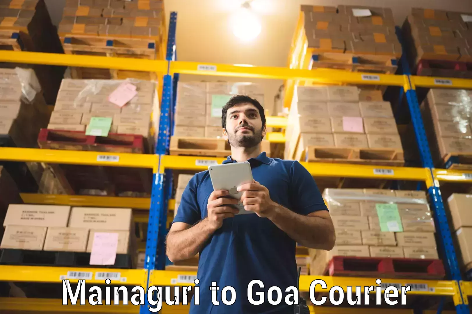 Expedited parcel delivery Mainaguri to Goa