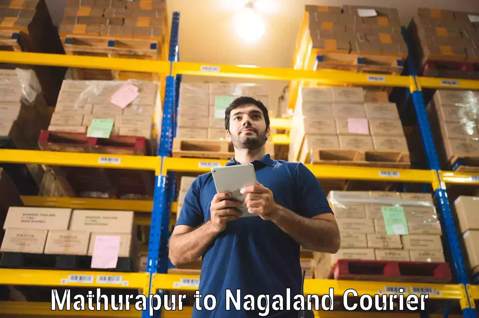 International courier networks Mathurapur to Zunheboto