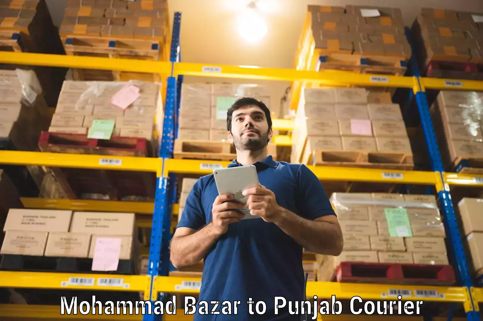 Affordable parcel rates Mohammad Bazar to Punjab