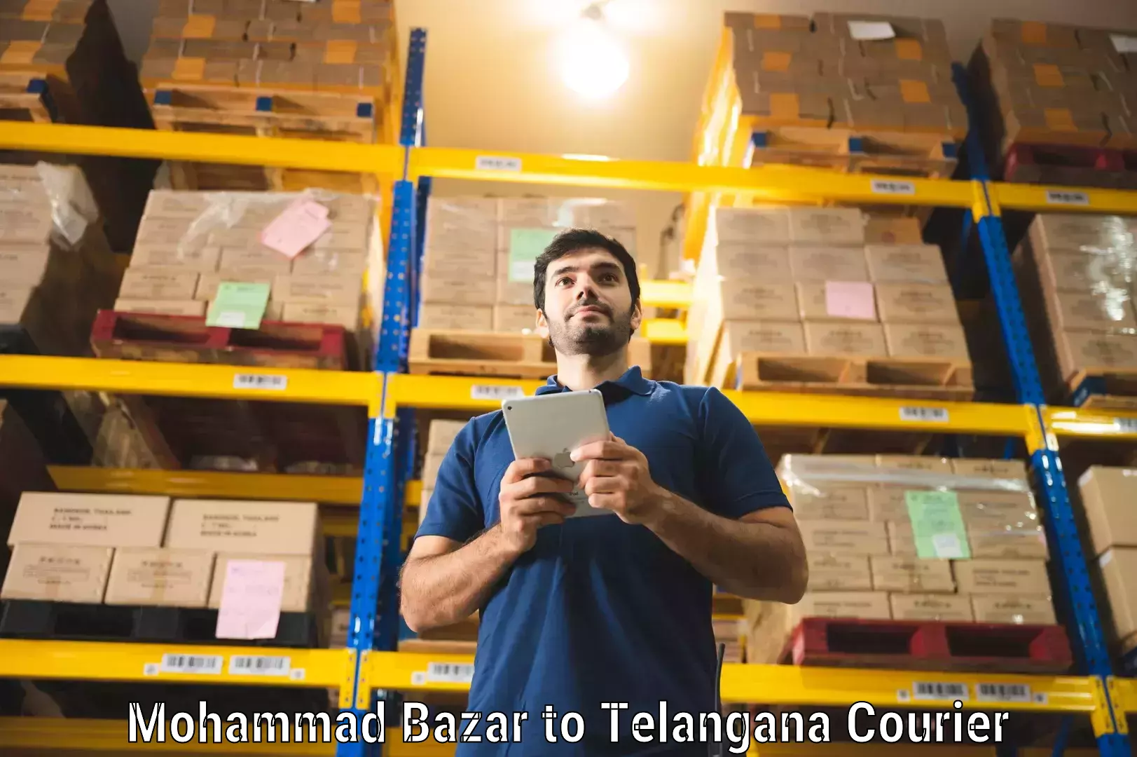 Fast parcel dispatch in Mohammad Bazar to Telangana