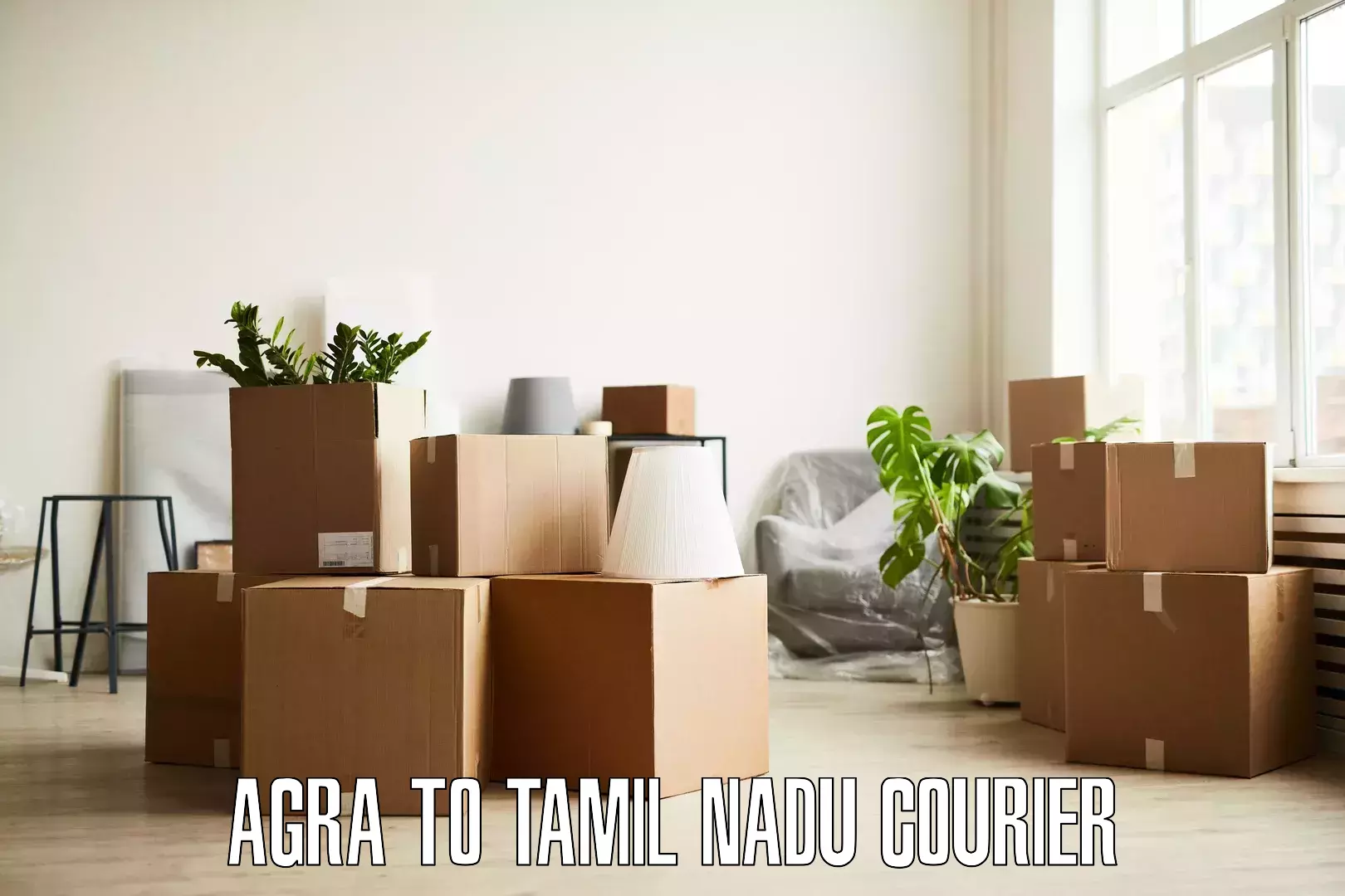 Custom moving solutions Agra to Tiruppur