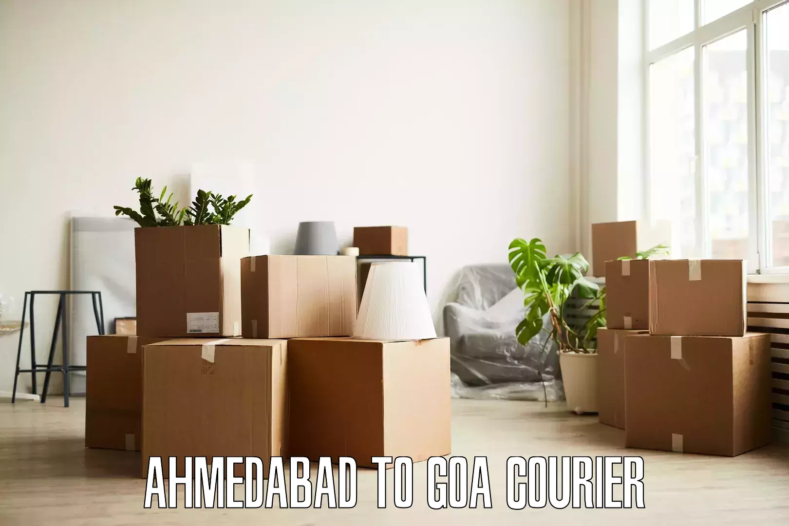 Professional furniture relocation Ahmedabad to Mormugao Port
