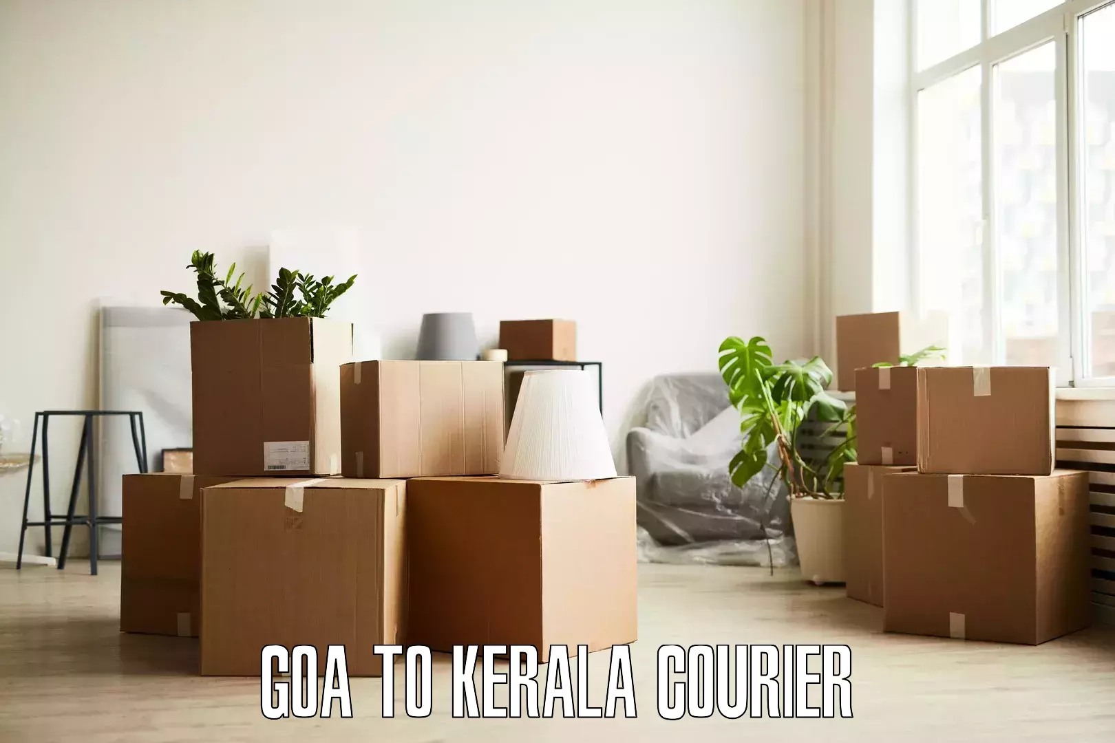 Reliable goods transport in Goa to Kunnamkulam