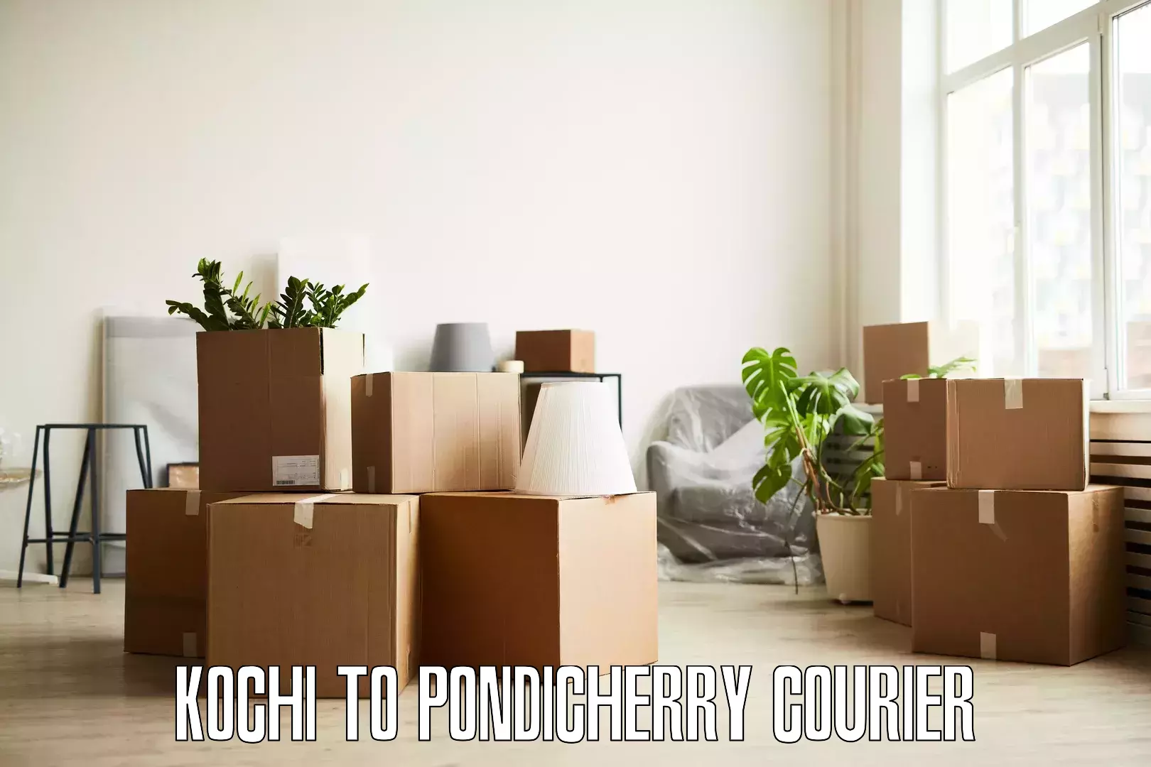 Reliable household shifting Kochi to Pondicherry