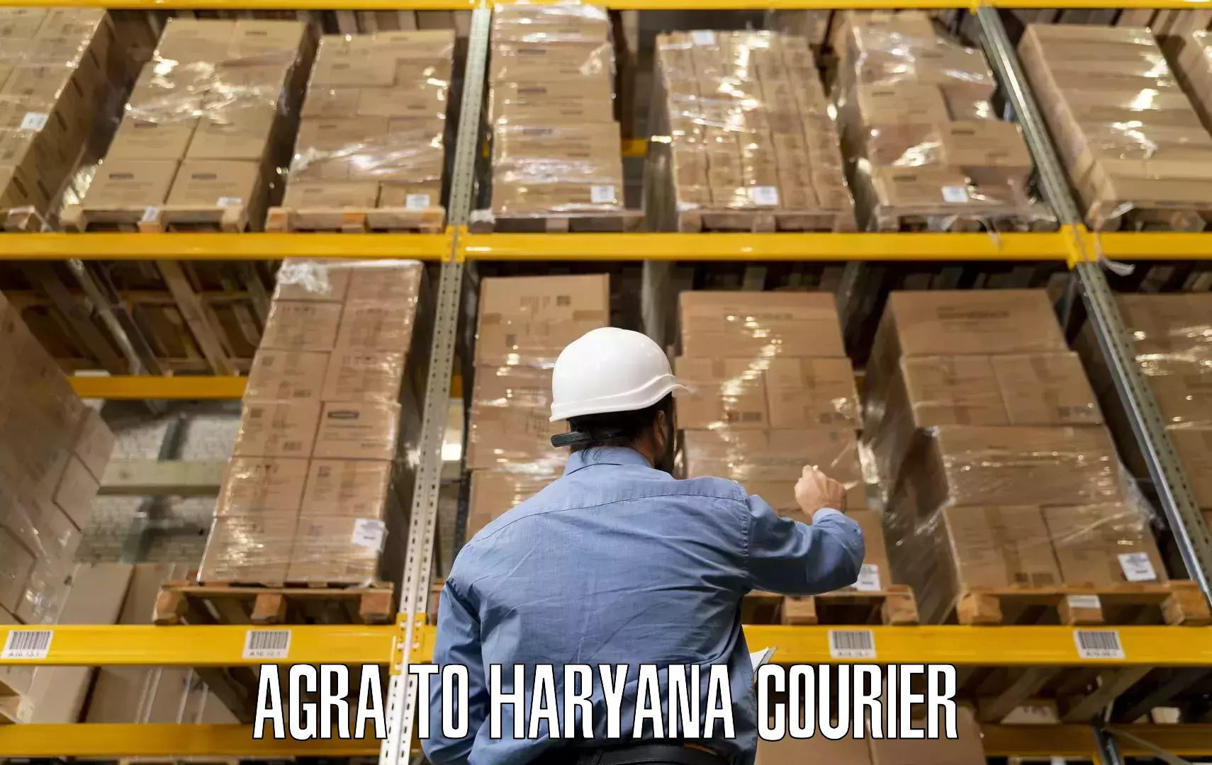 Household goods shipping Agra to Fatehabad
