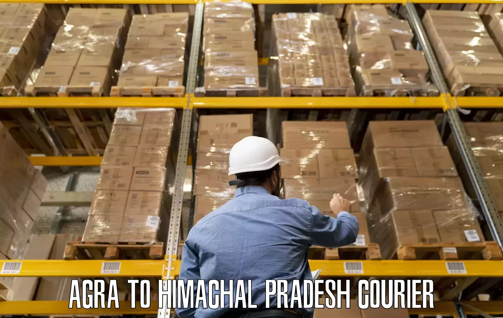 Household goods shipping Agra to Himachal Pradesh