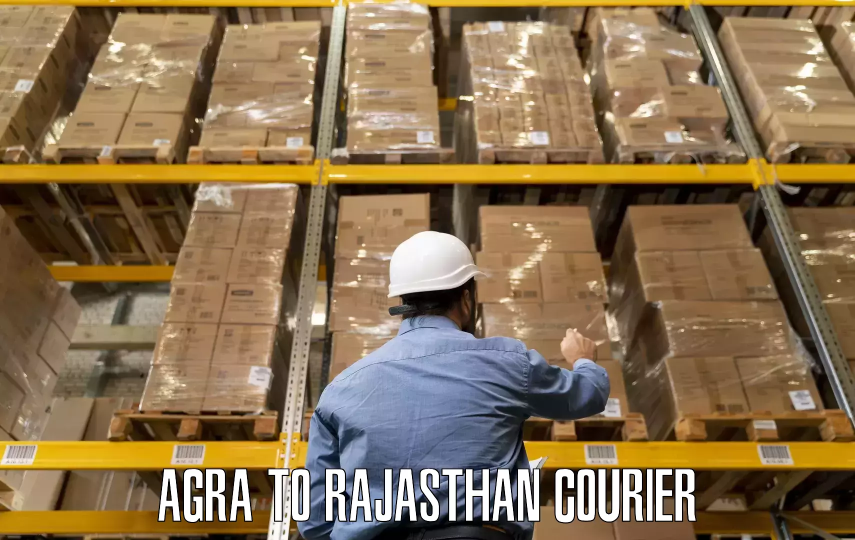 Reliable goods transport in Agra to Chhoti Sadri
