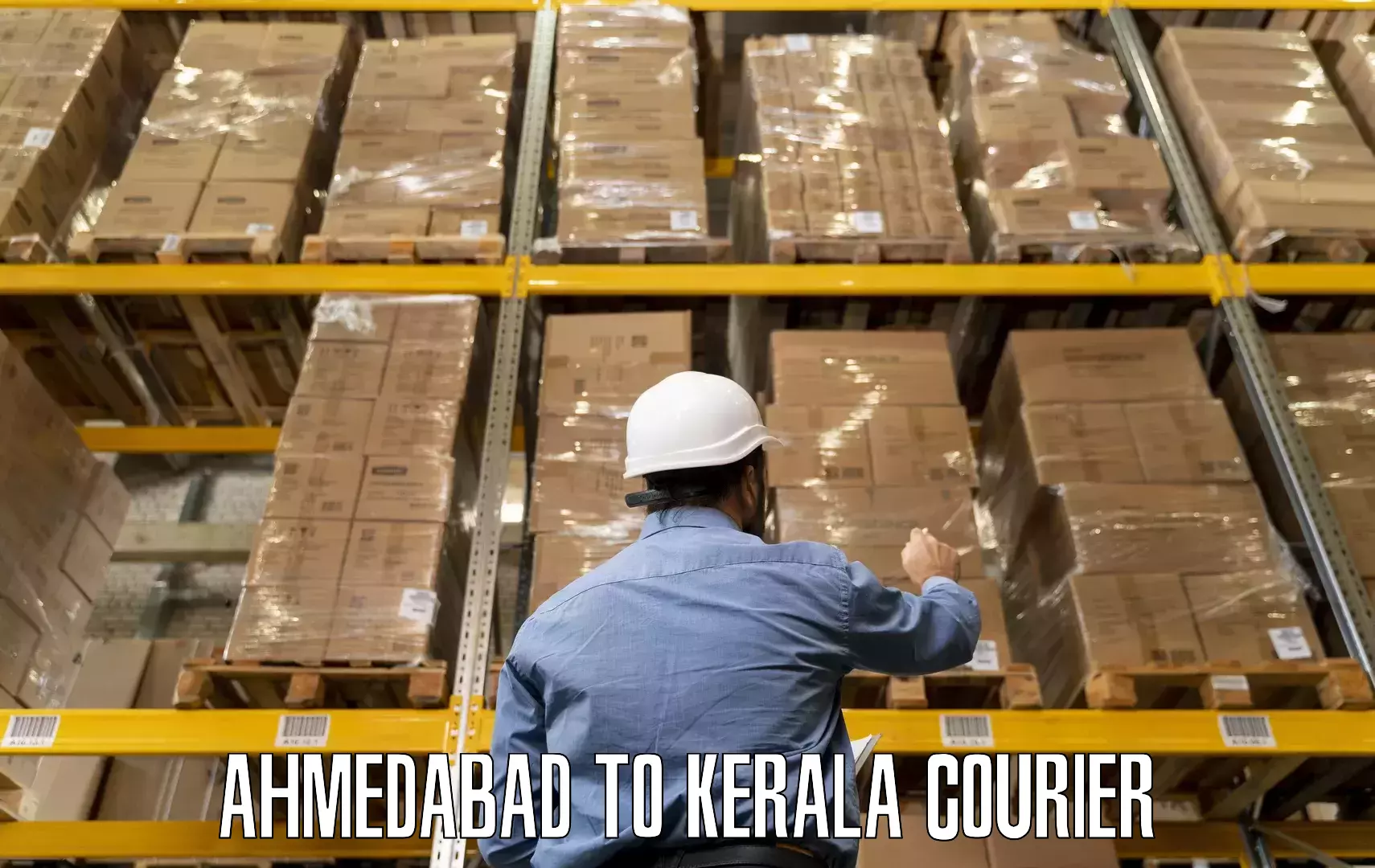Furniture shipping services in Ahmedabad to Panayathamparamba