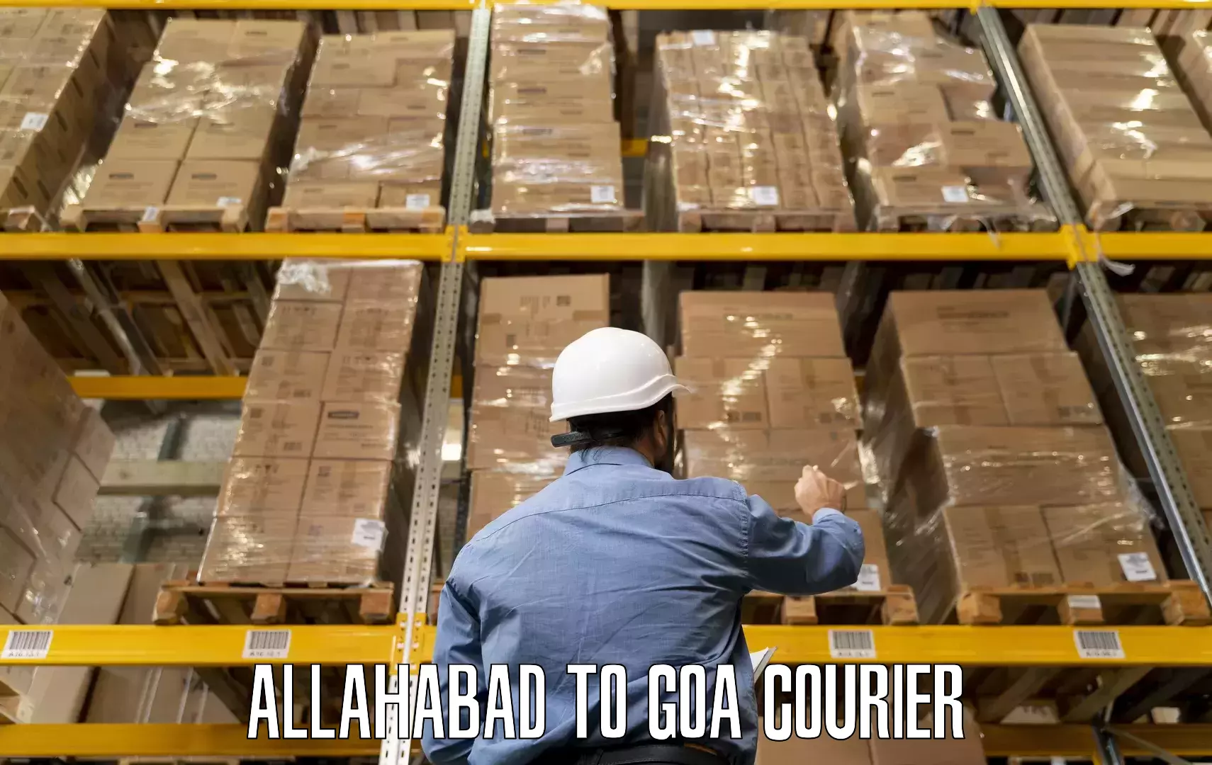 Household goods transport Allahabad to Goa University