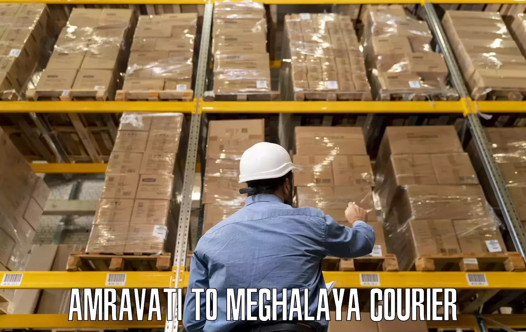 Furniture moving service in Amravati to Meghalaya