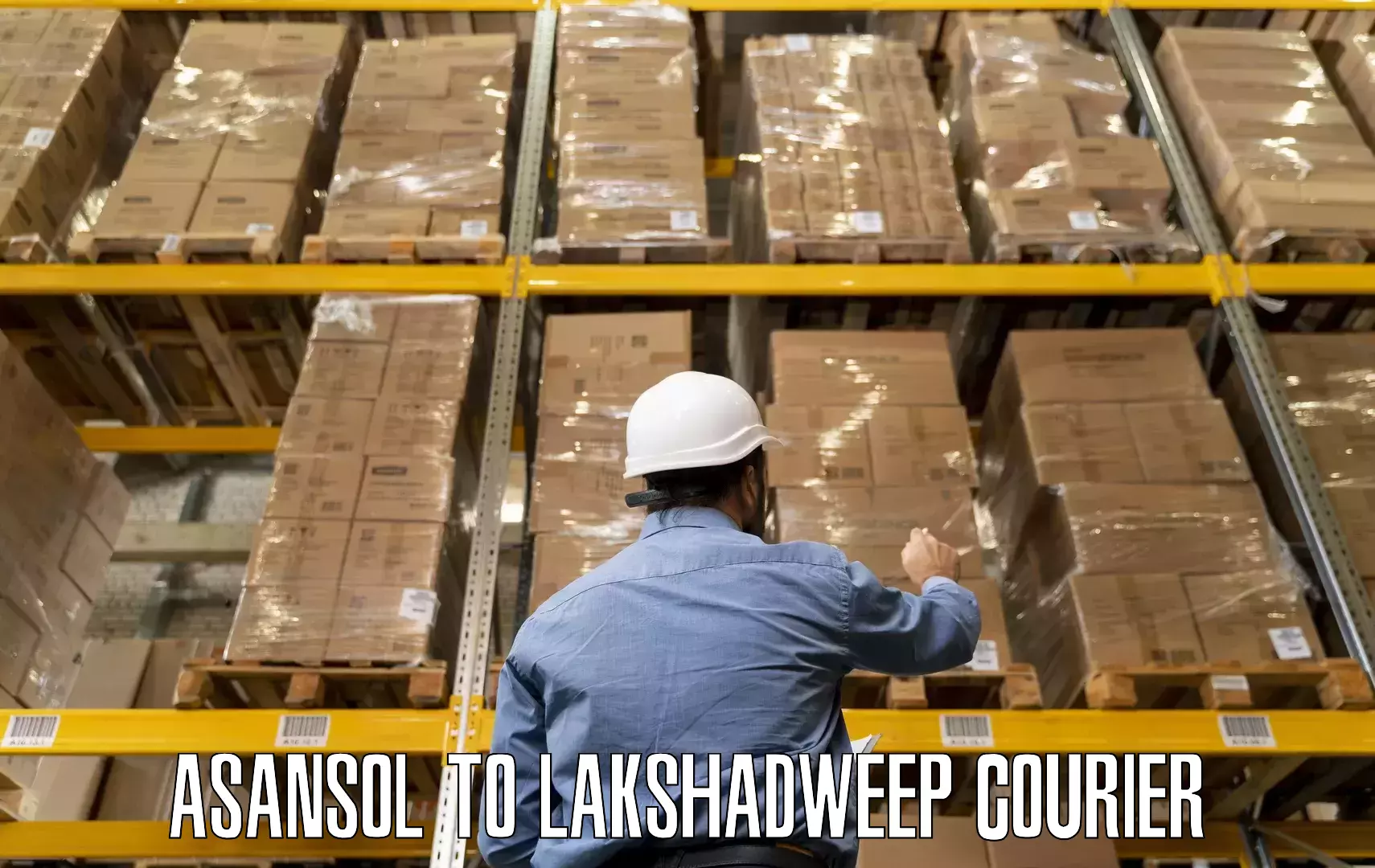 Quality furniture movers Asansol to Lakshadweep