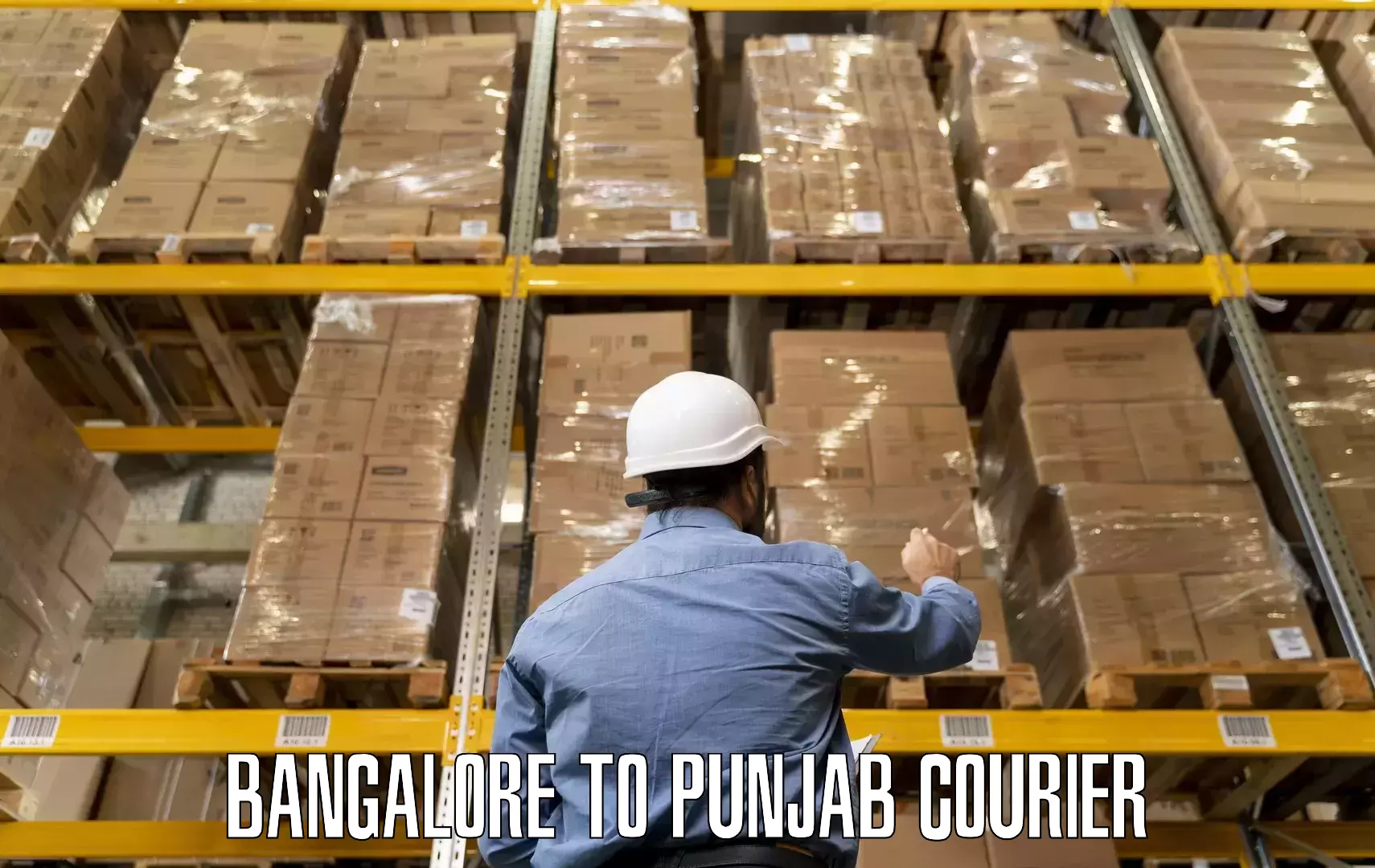 Household goods transporters in Bangalore to Ludhiana