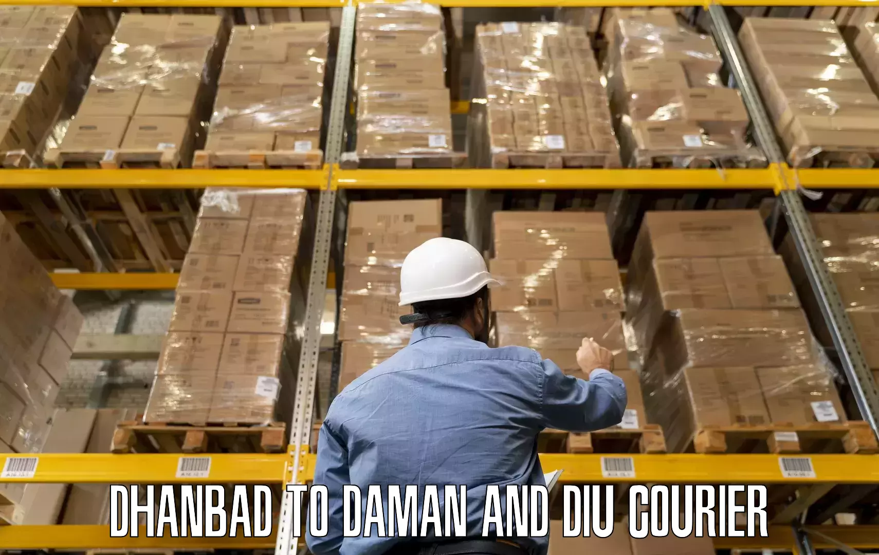 Home relocation experts Dhanbad to Daman