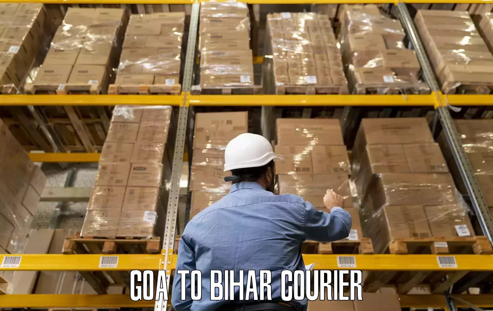 Furniture moving and handling Goa to Rajgir